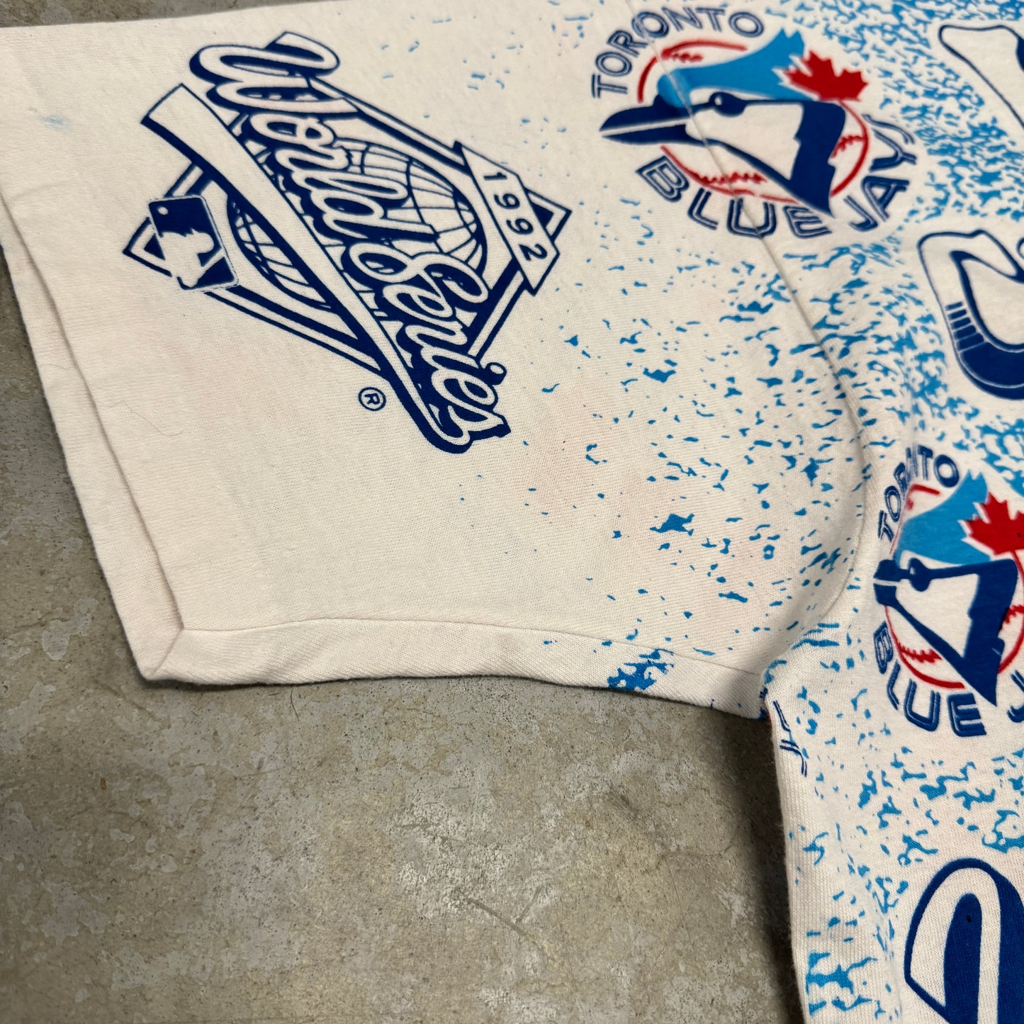 (XL) 1992 Toronto Blue Jays World Champions All Over Print Shirt