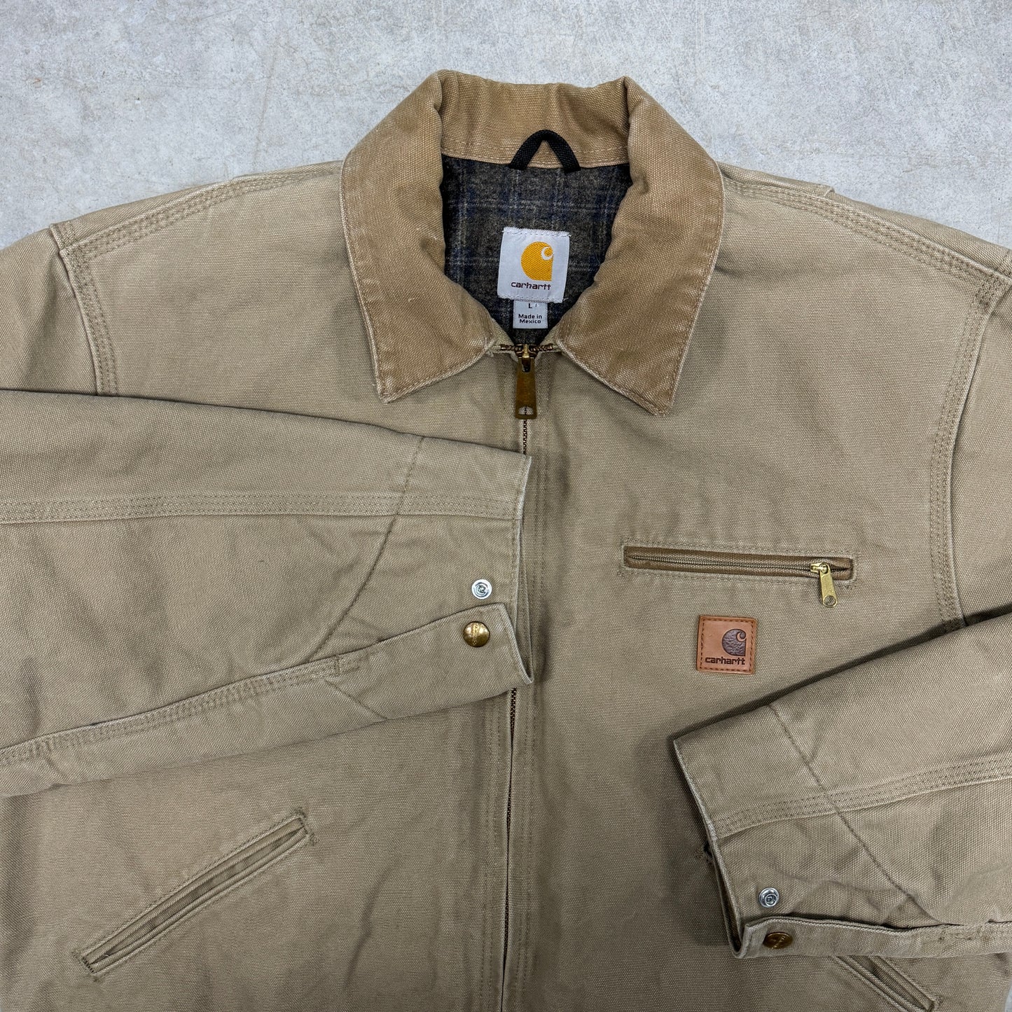 (L) Vintage Carhartt Detroit Jacket