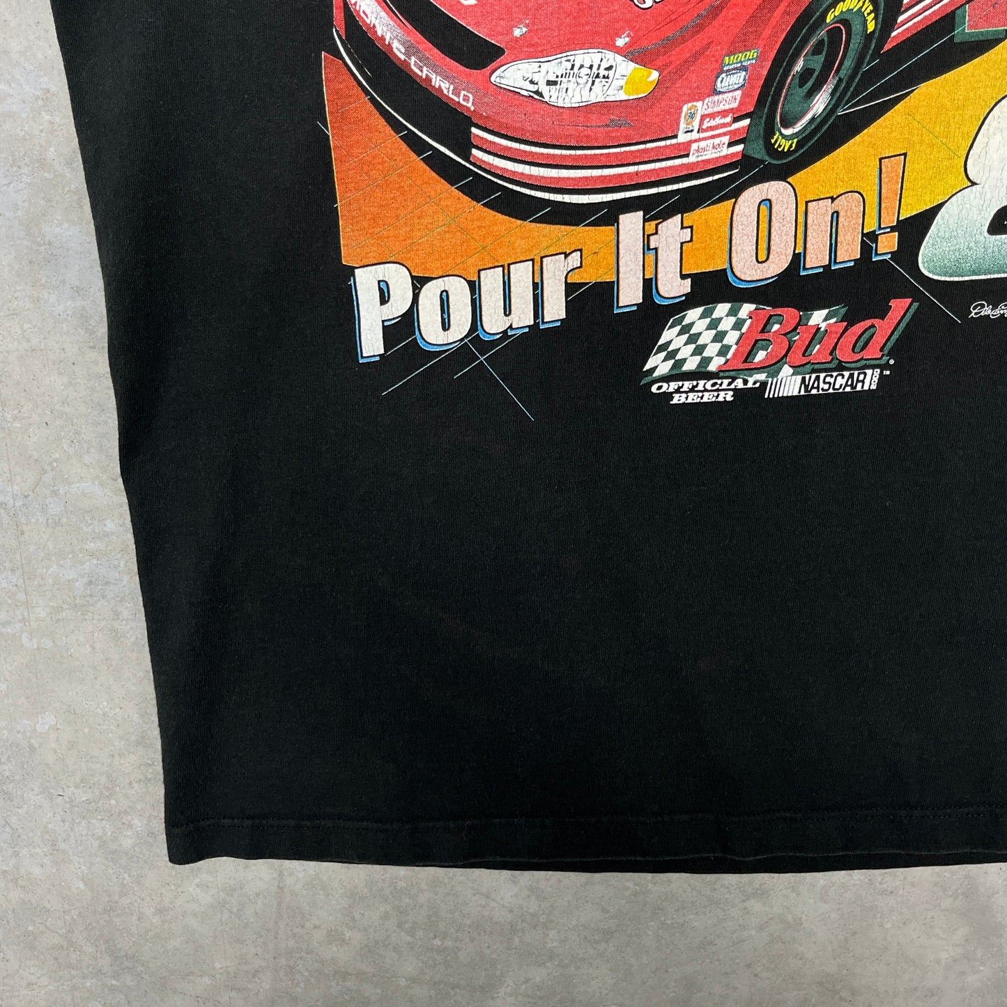 (L) Vintage Dale Earnhardt Jr Nascar Shirt