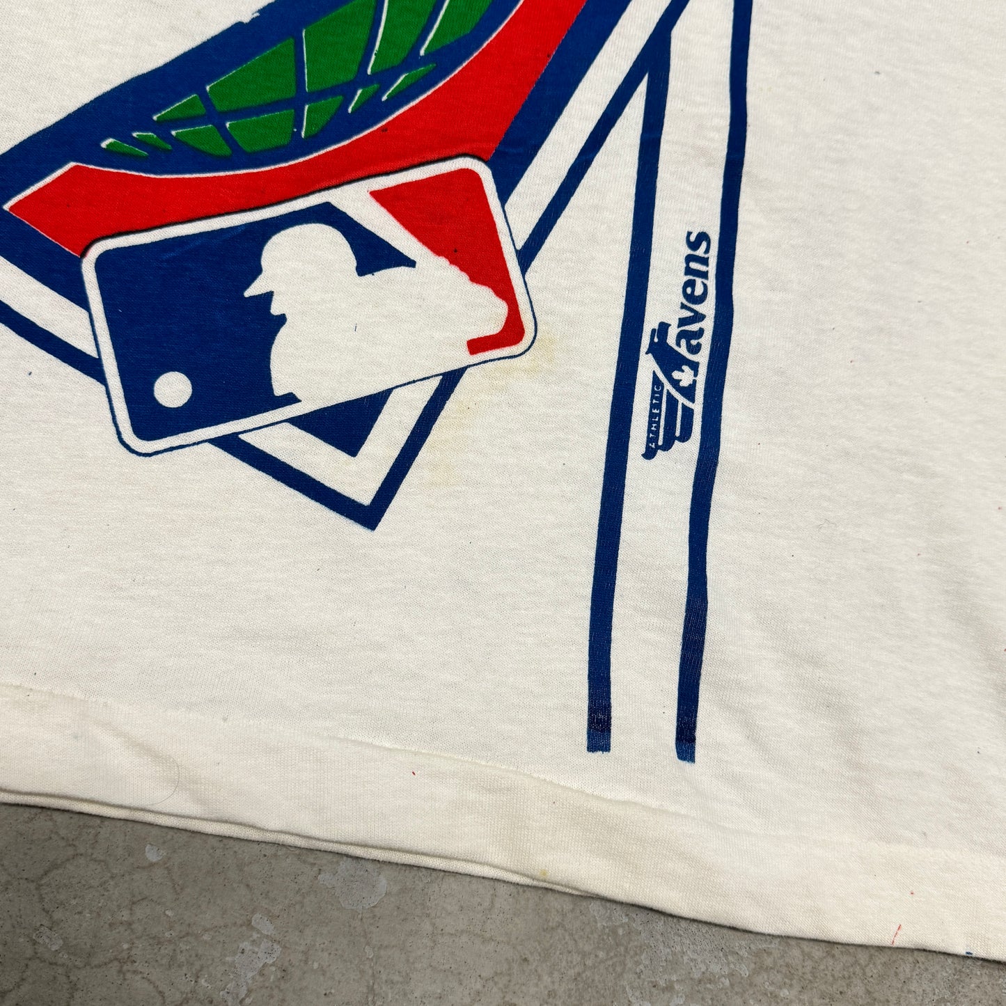 (XL) 1992 Toronto Blue Jays All Over Print Shirt Deadstock