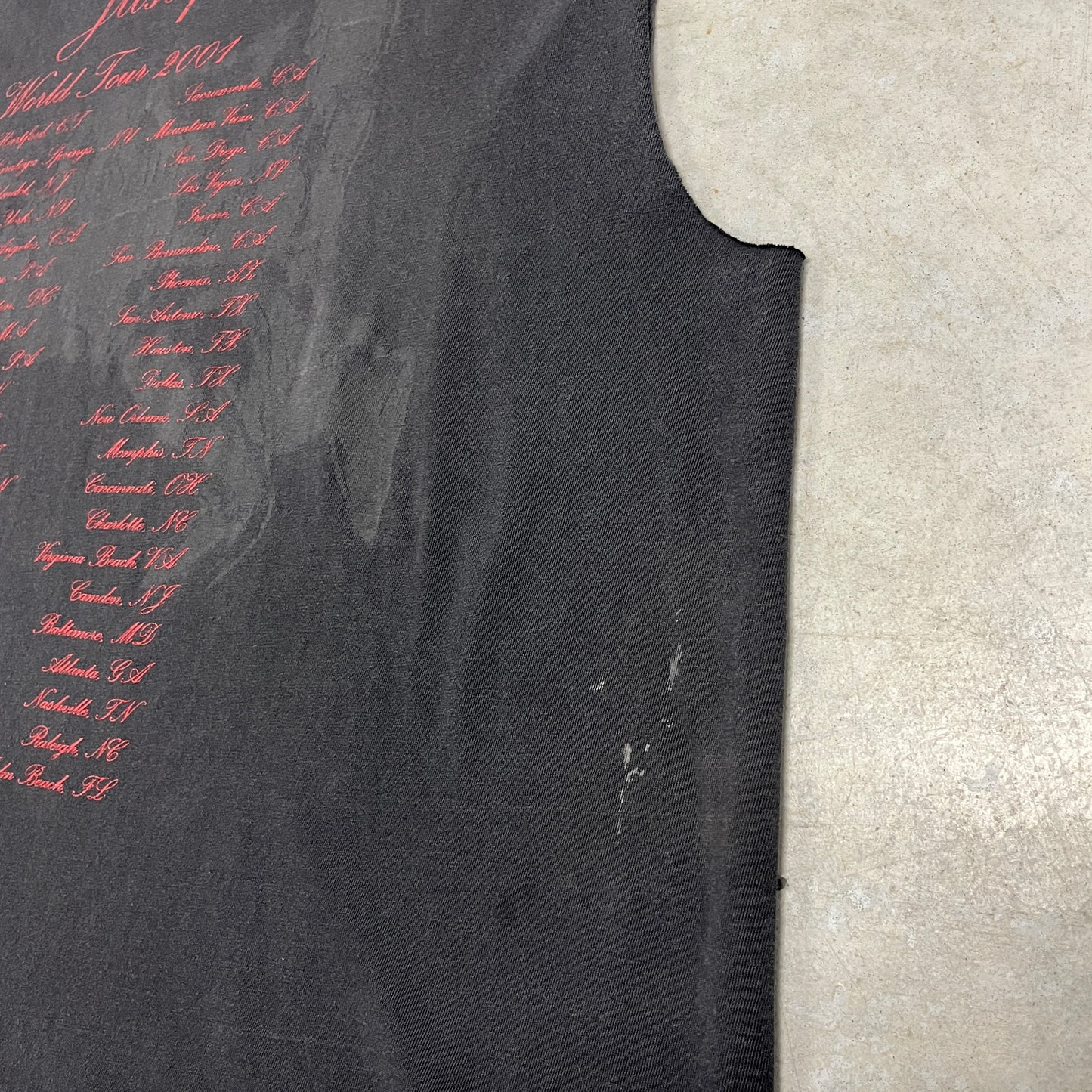 (L) Vintage Aerosmith Band Shirt