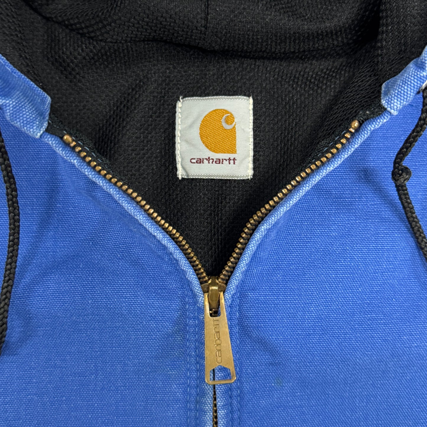 (M) 90s Carhartt Active Jacket Faded Royal Blue JR149
