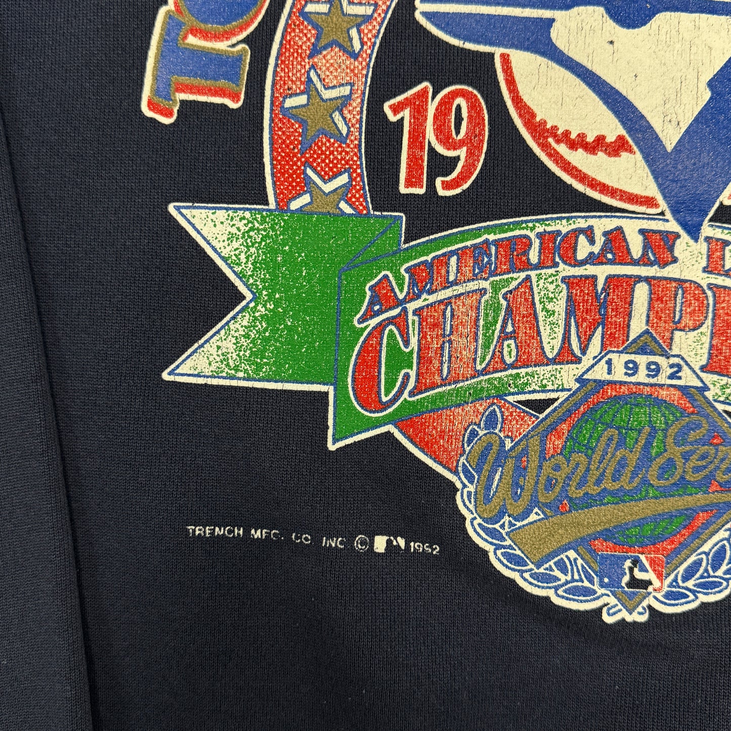(L) 1992 Toronto Blue Jays American League Champions Crewneck