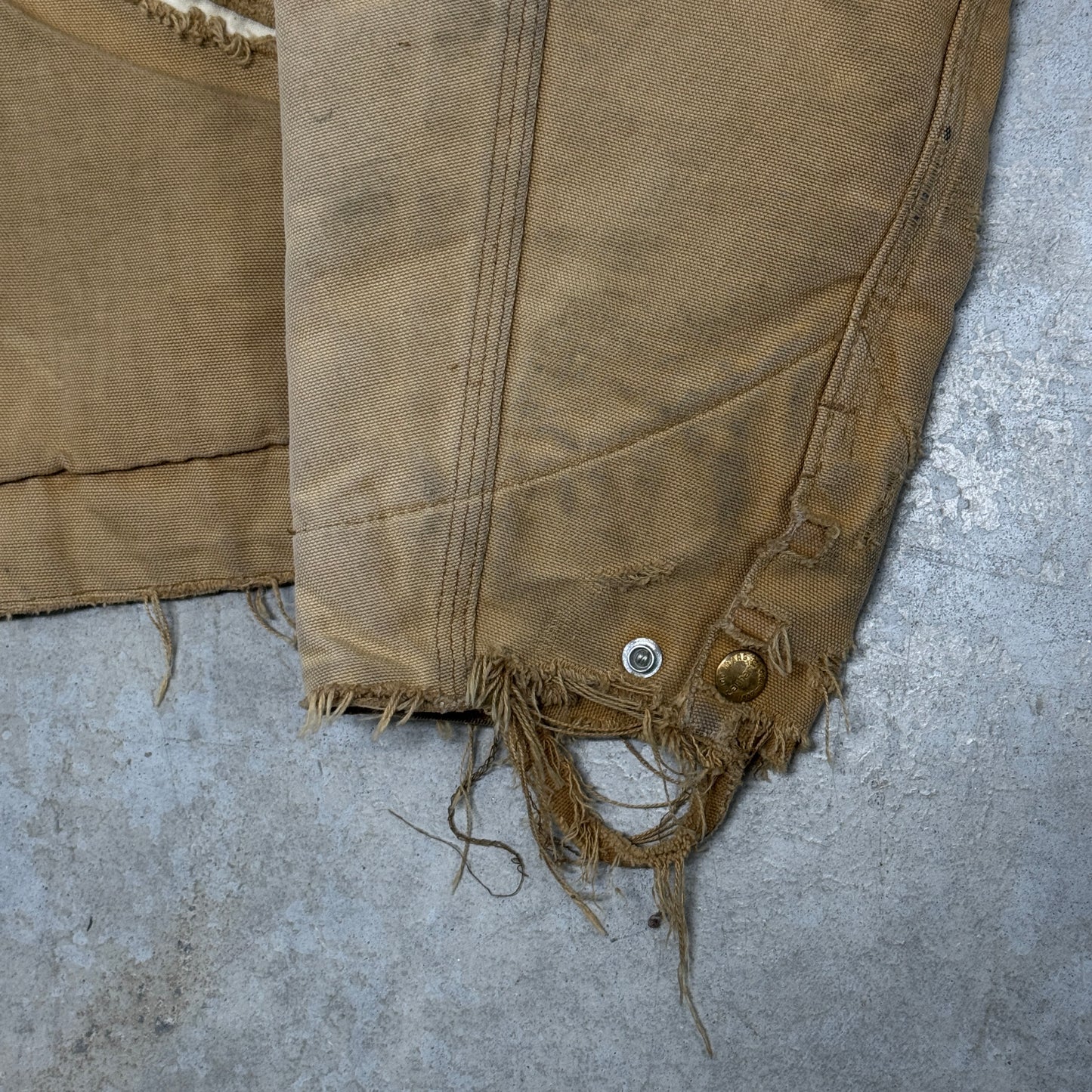 (L) 1989 Carhartt Detroit Jacket 100 Year