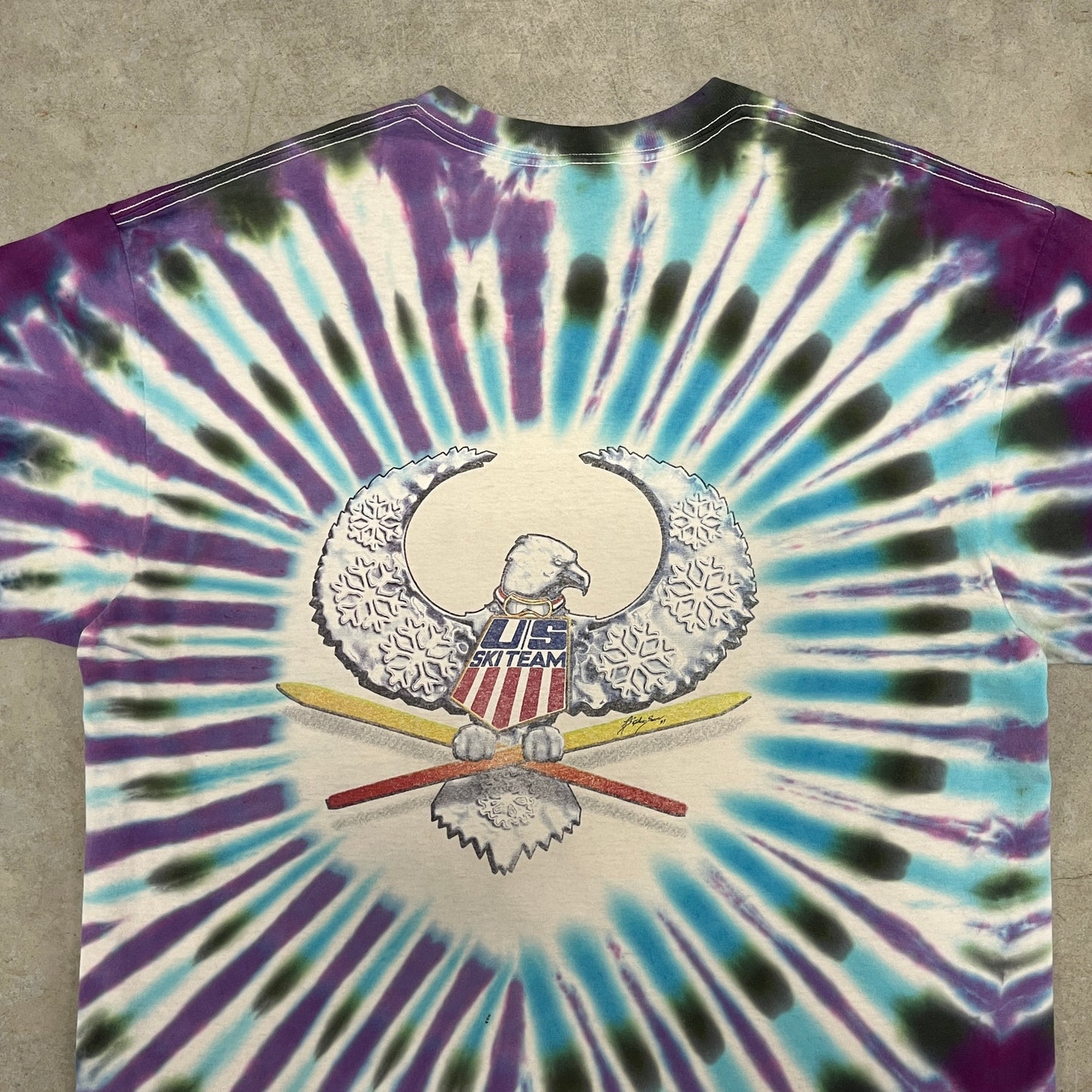 (XL) 1997 Grateful Dead US Ski Team Shirt