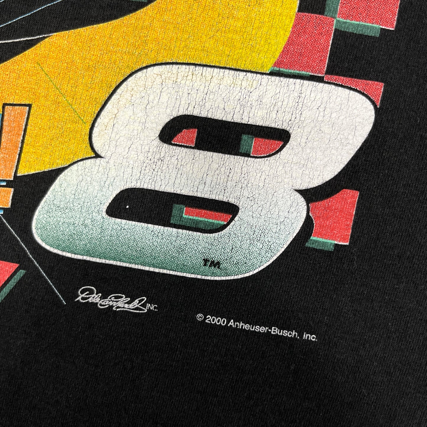 (L) Vintage Dale Earnhardt Jr Nascar Shirt