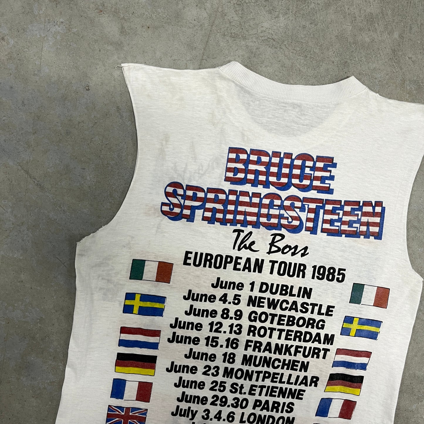 (S/M) 1985 Bruce Springsteen Band Shirt