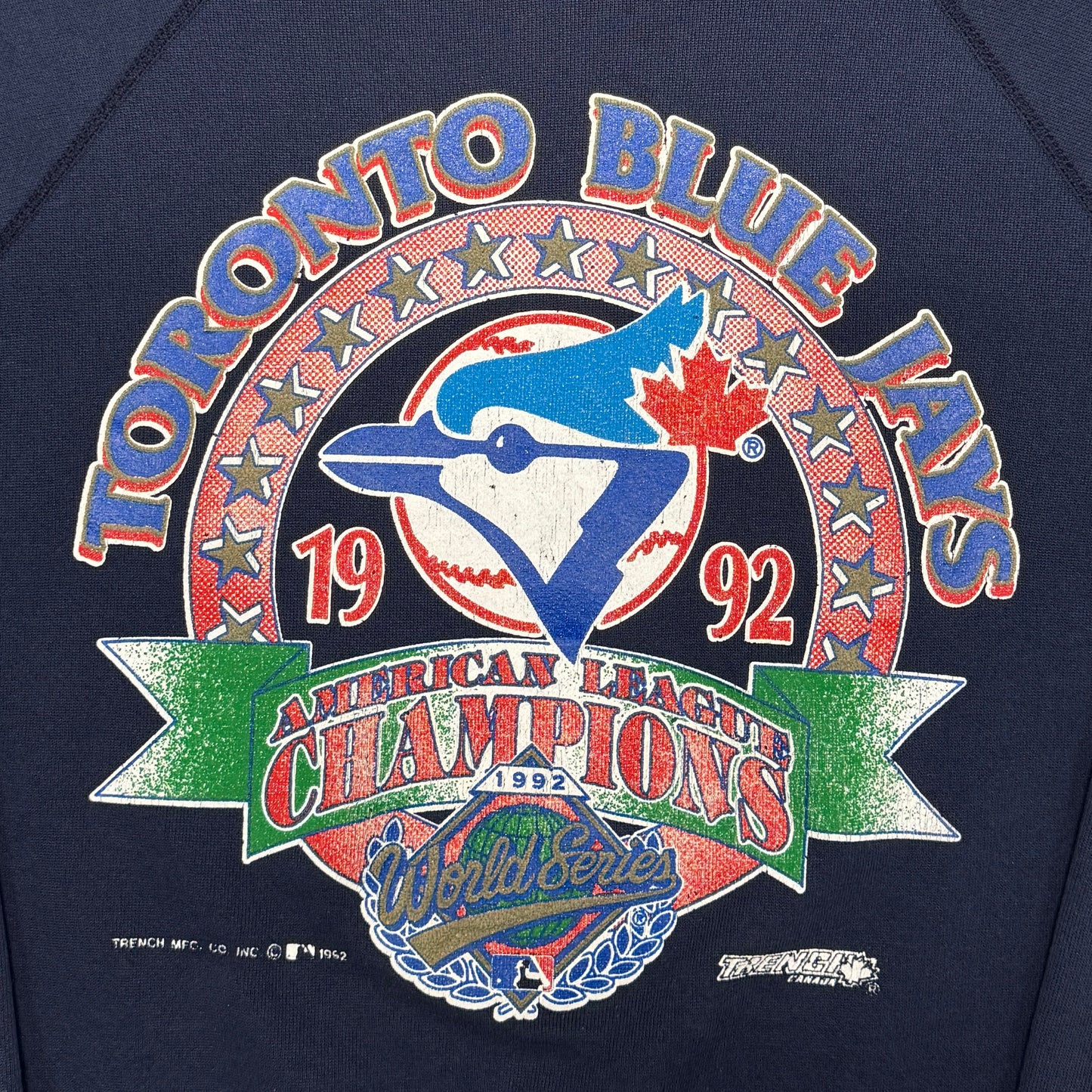 (L) 1992 Toronto Blue Jays American League Champions Crewneck