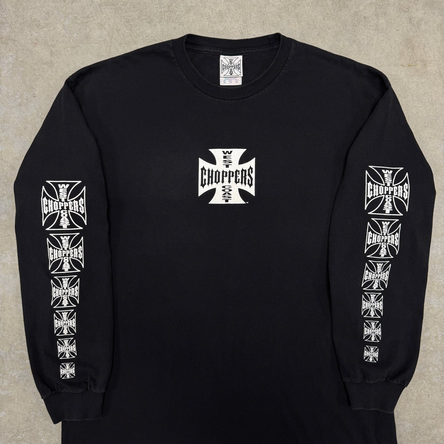 (XL) Vintage West Coast Choppers LongSleeve Shirt