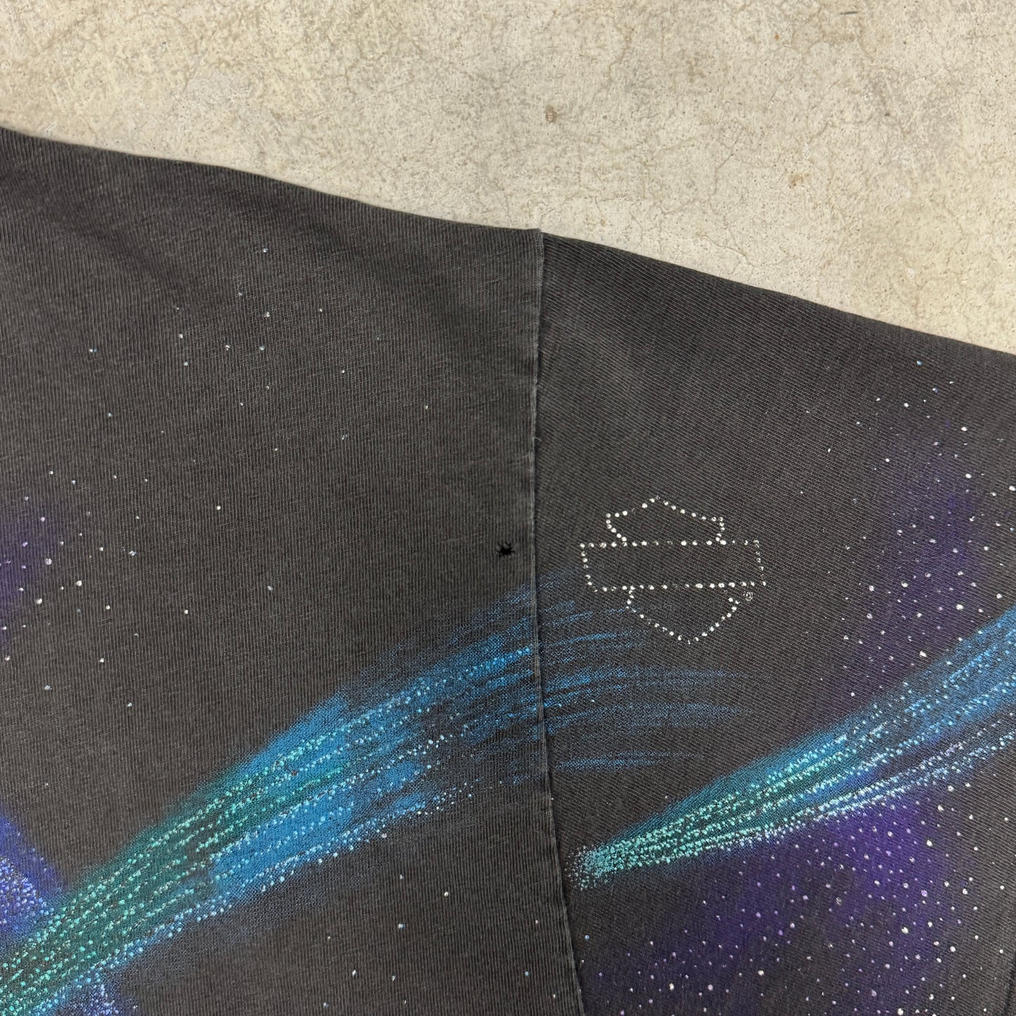 (L) 90s Harley Davidson Out Of This World AOP Shirt