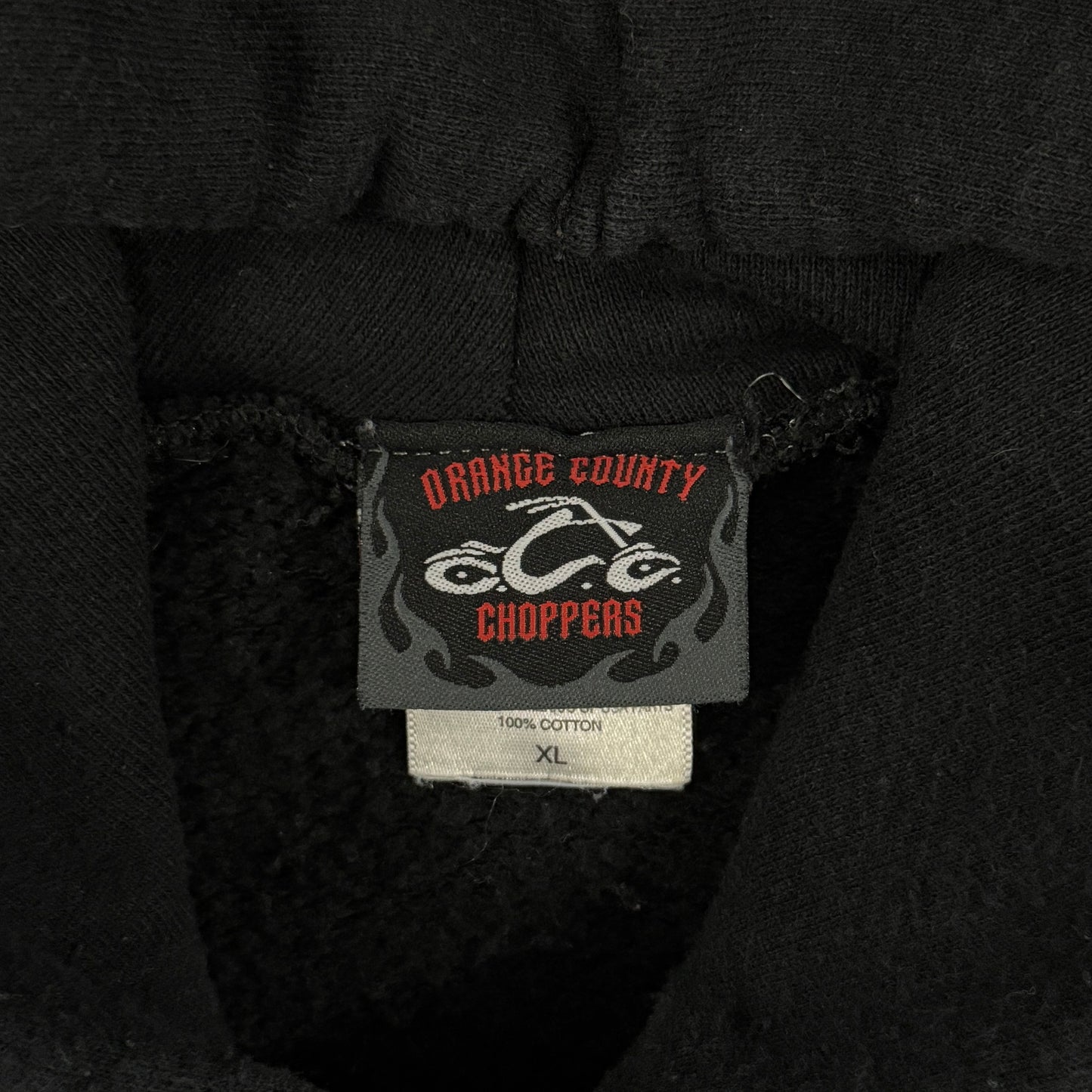 (XL) Vintage Orange County Choppers Hoodie