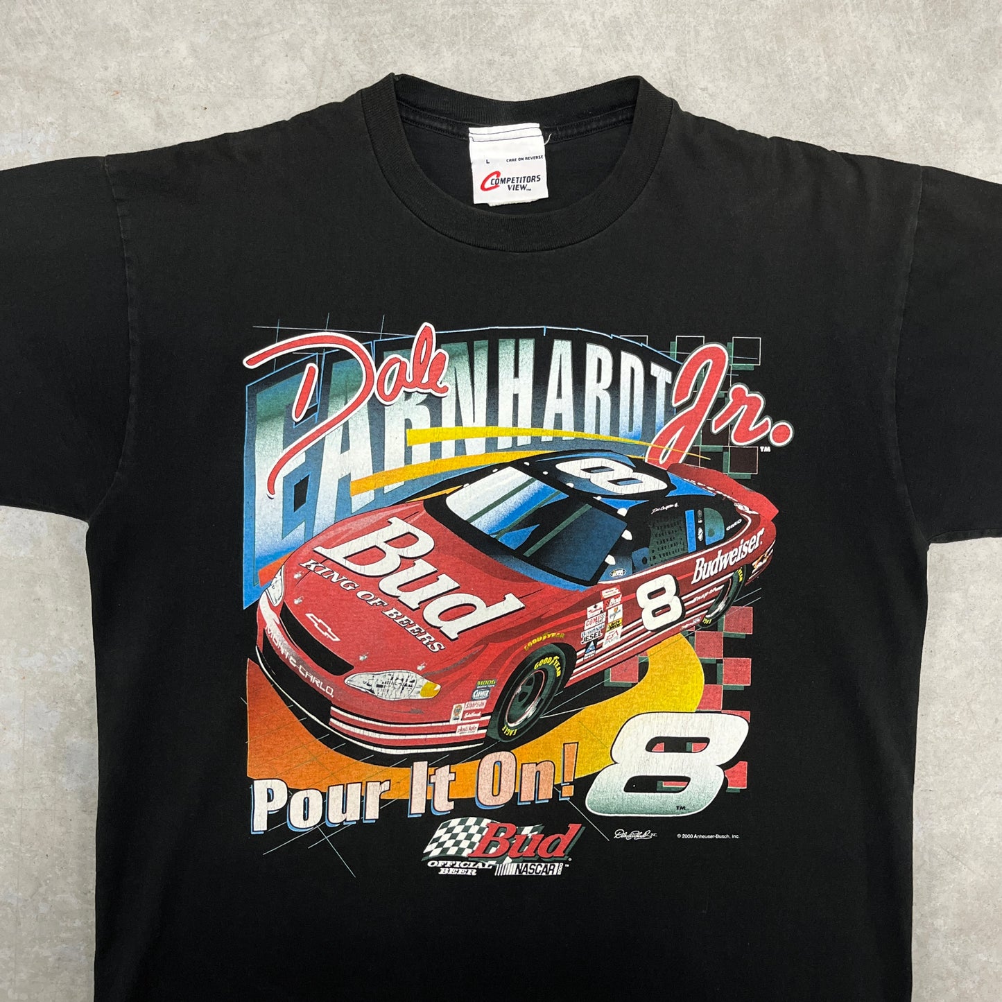 (L) Vintage Dale Earnhardt Jr Nascar Shirt