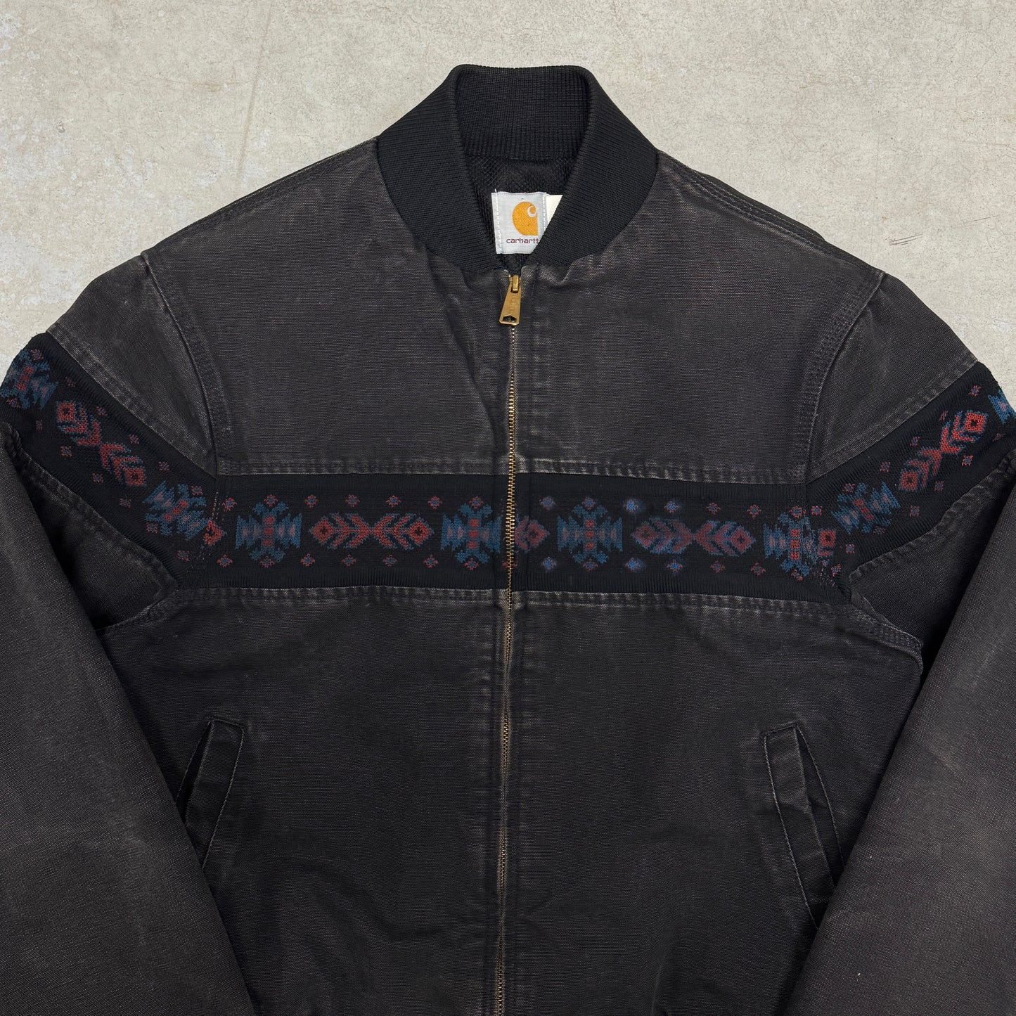 (M) Vintage Carhartt Aztec Santa Fe Jacket