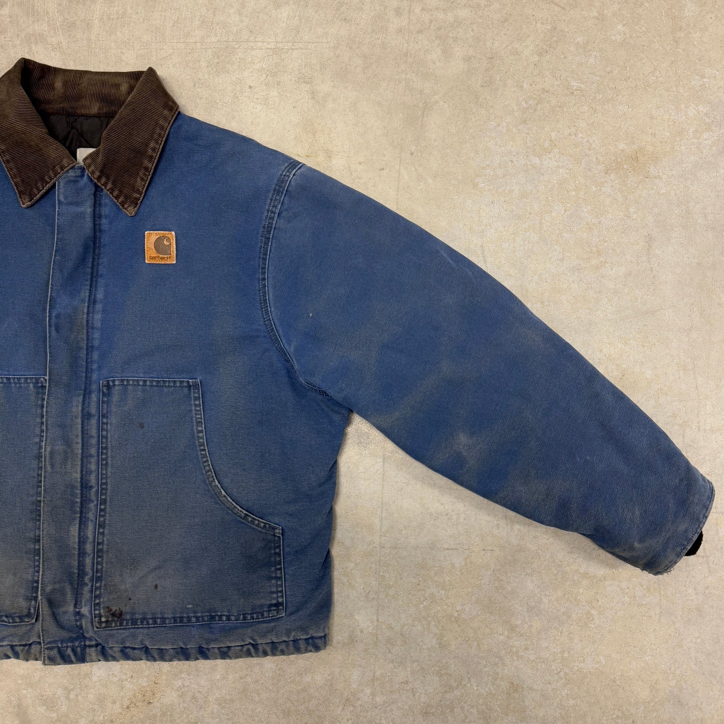 (XL) 90s Carhartt Arctic Jacket J22 BLU