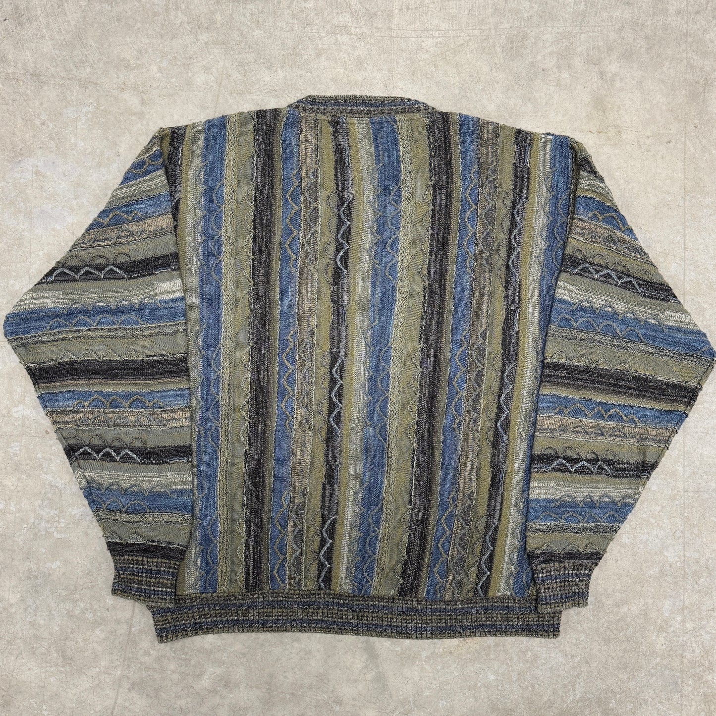 (XL) 90s Protegé 3D Knit Sweater