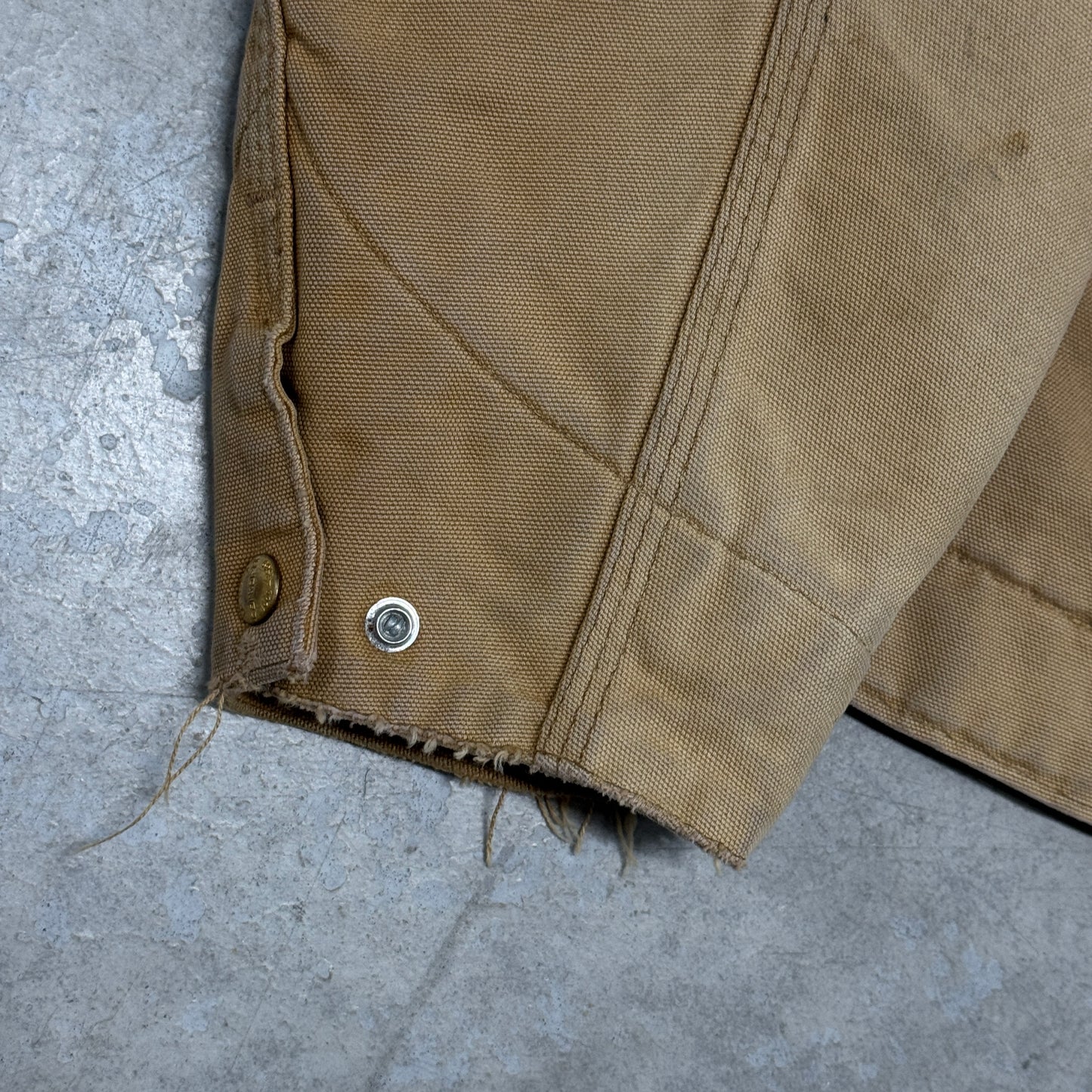 (L) 1989 Carhartt Detroit Jacket 100 Year