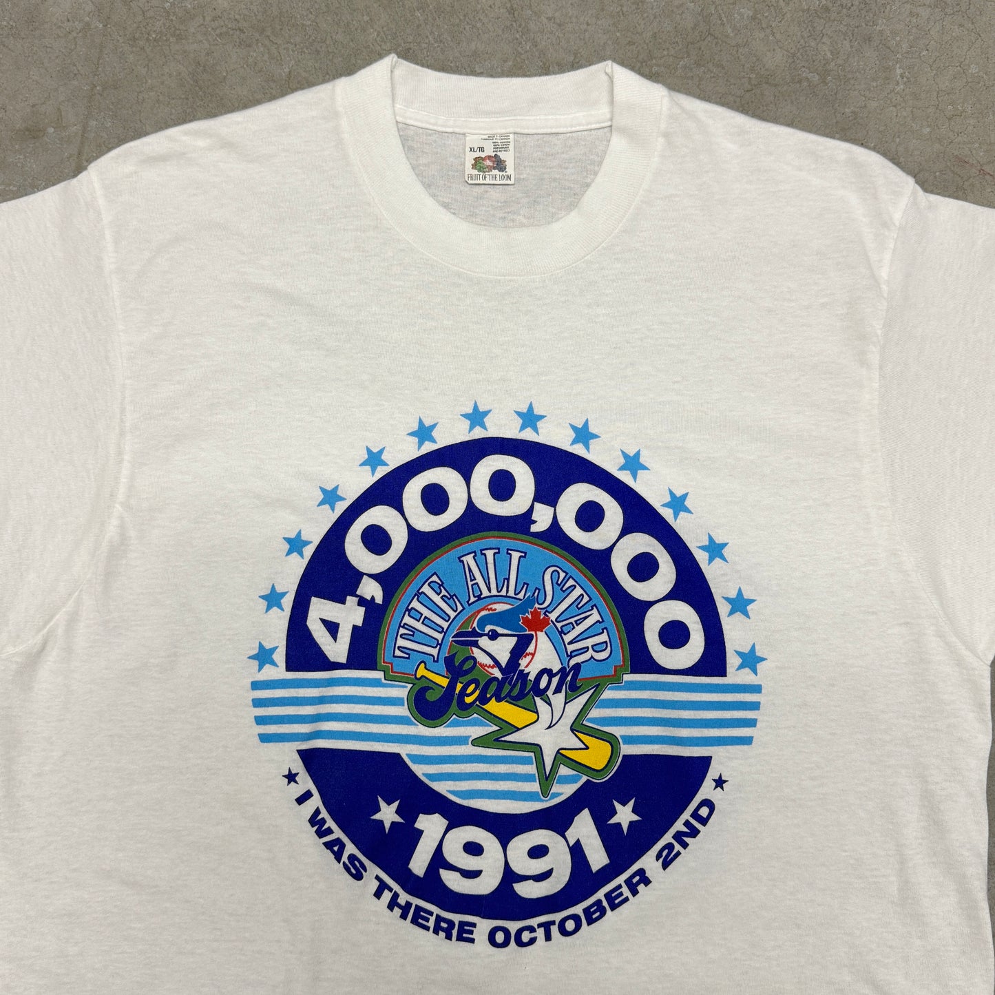 (L) 1991 Toronto Blue Jays All Star Season Shirt