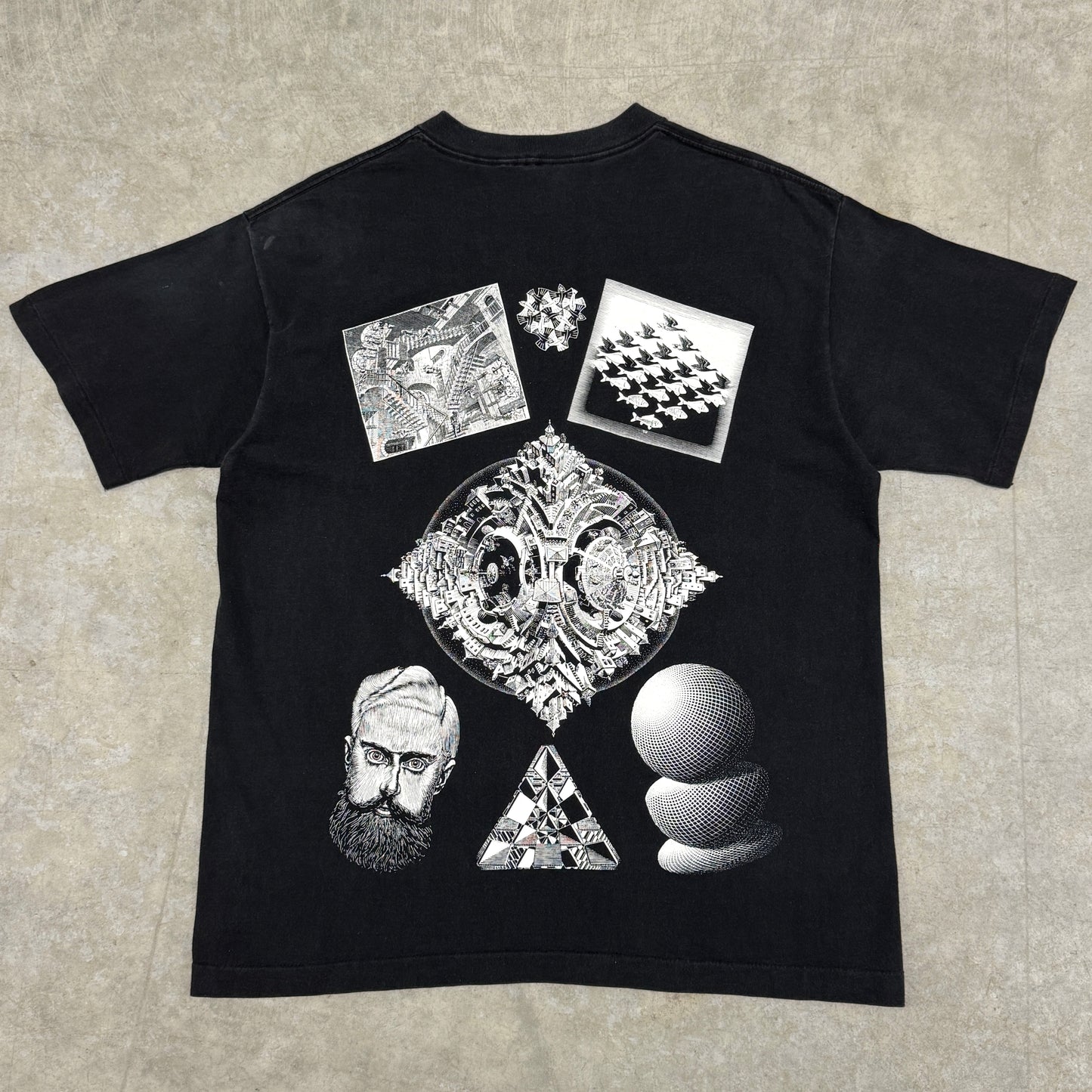 (XL) 1991 MC Escher Shirt