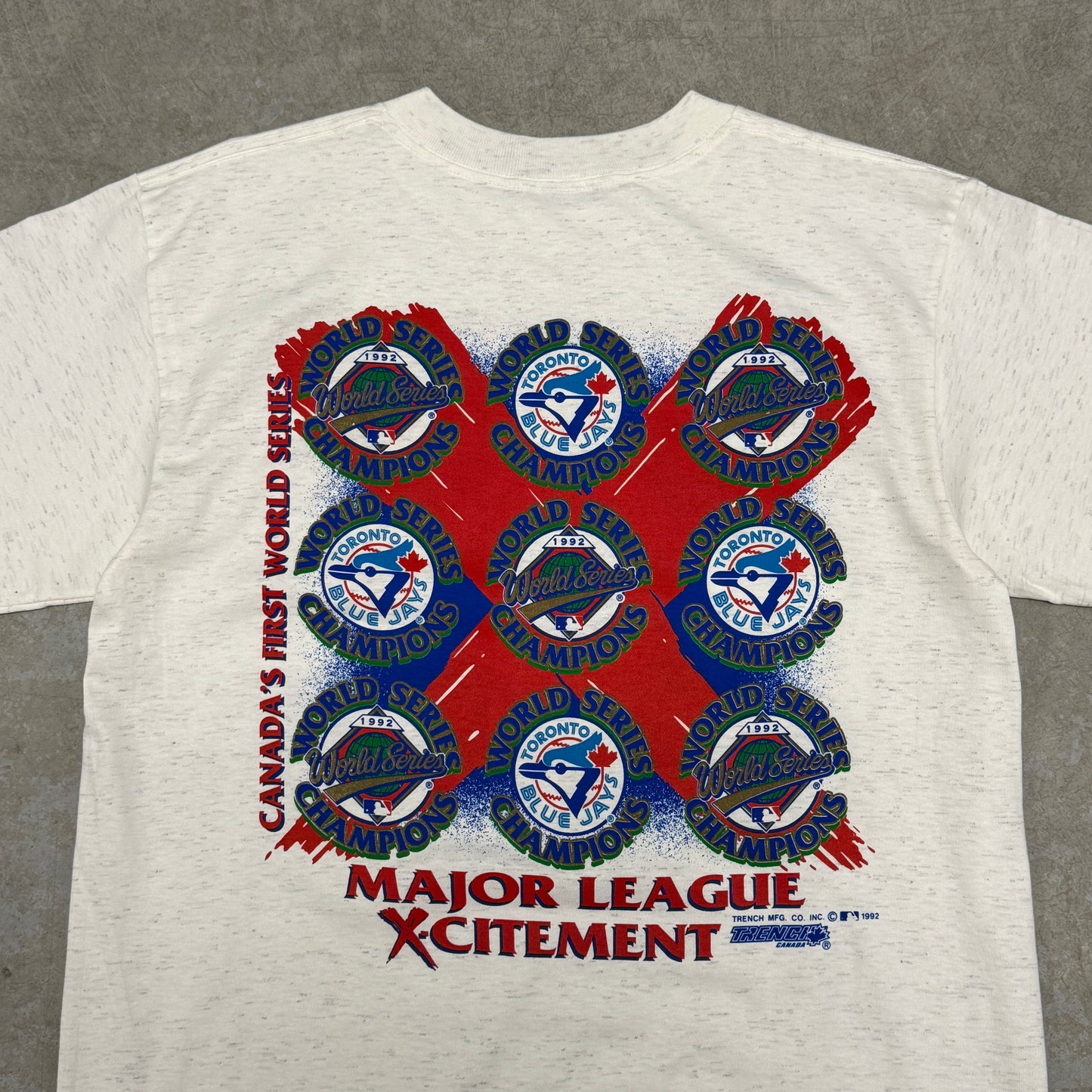 (L) 1992 Toronto Blue Jays American League Champions Shirt