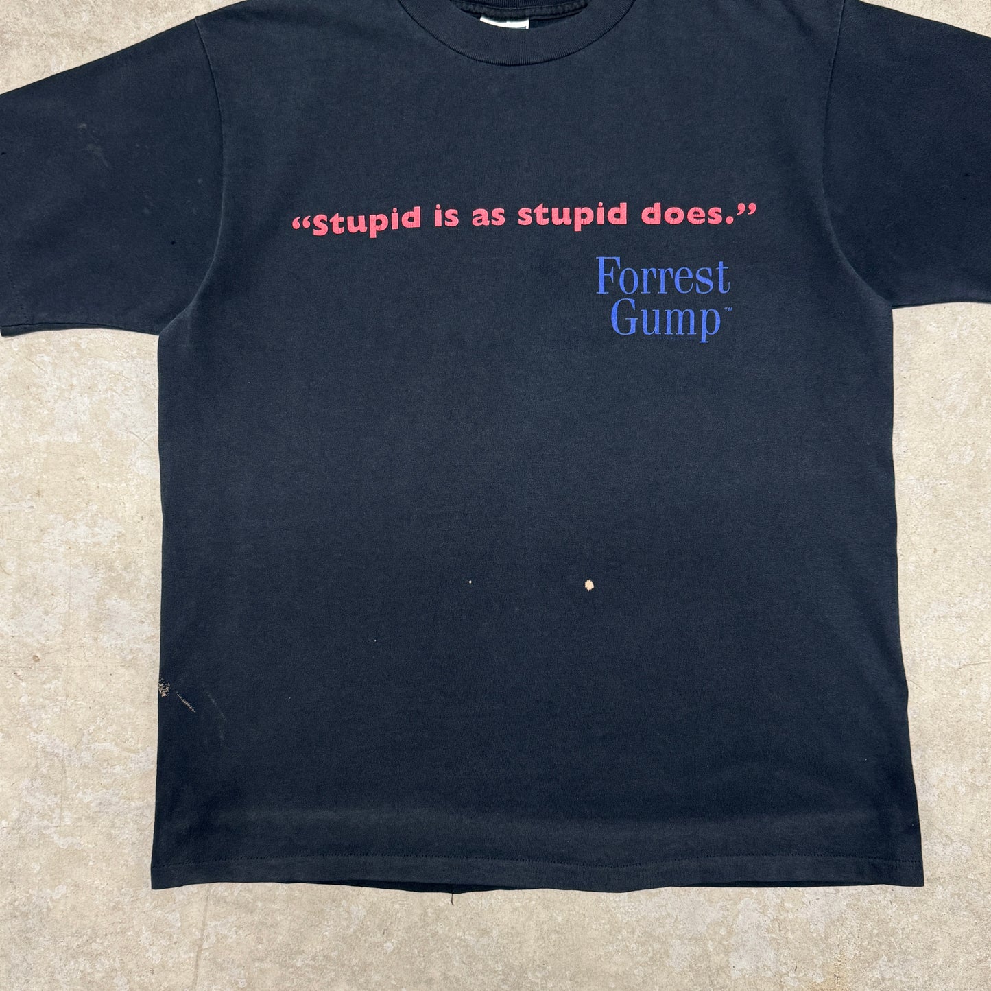 (L) 90s Forrest Gump Shirt