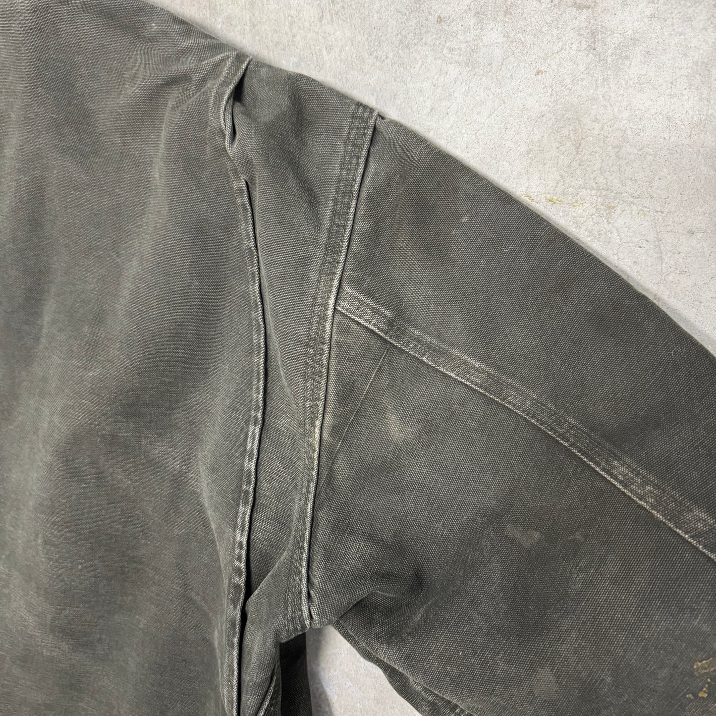(XL) Vintage Carhartt Detroit Jacket J97 MOS
