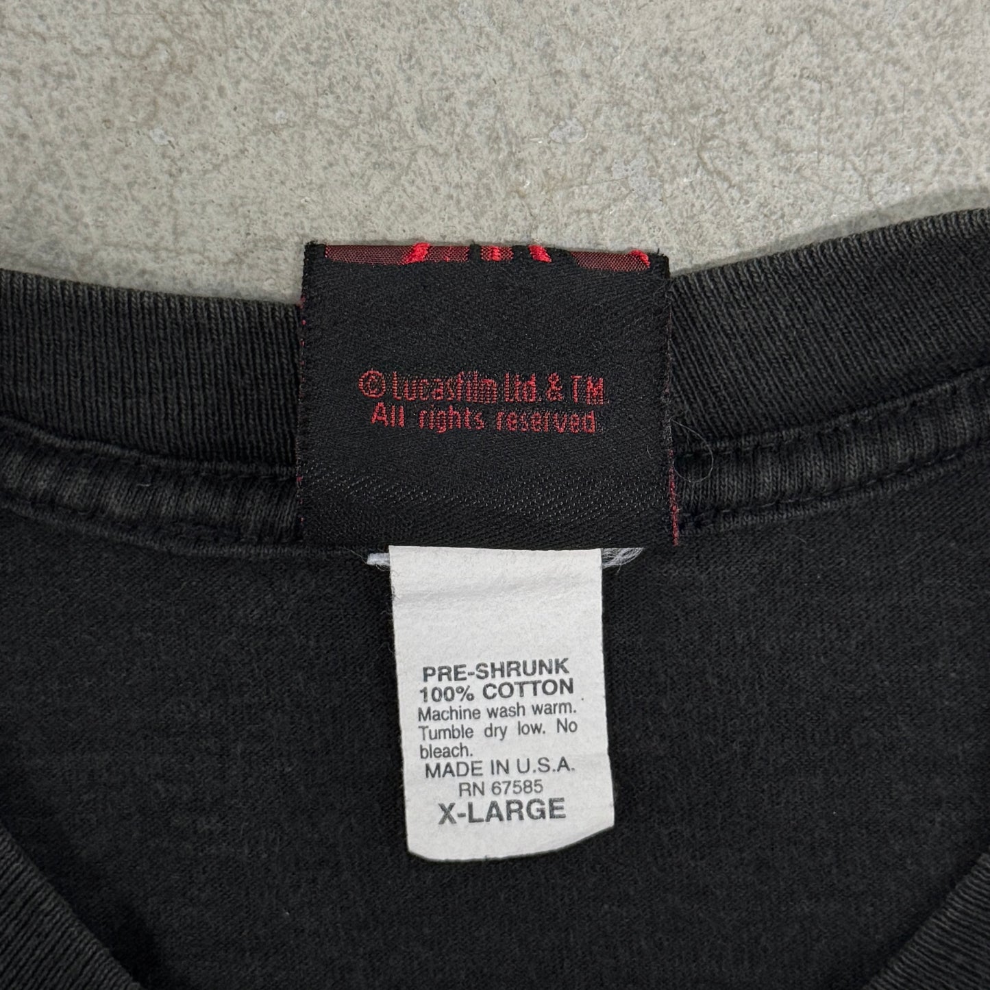 (XL) Vintage Star Wars Sith Lord Shirt