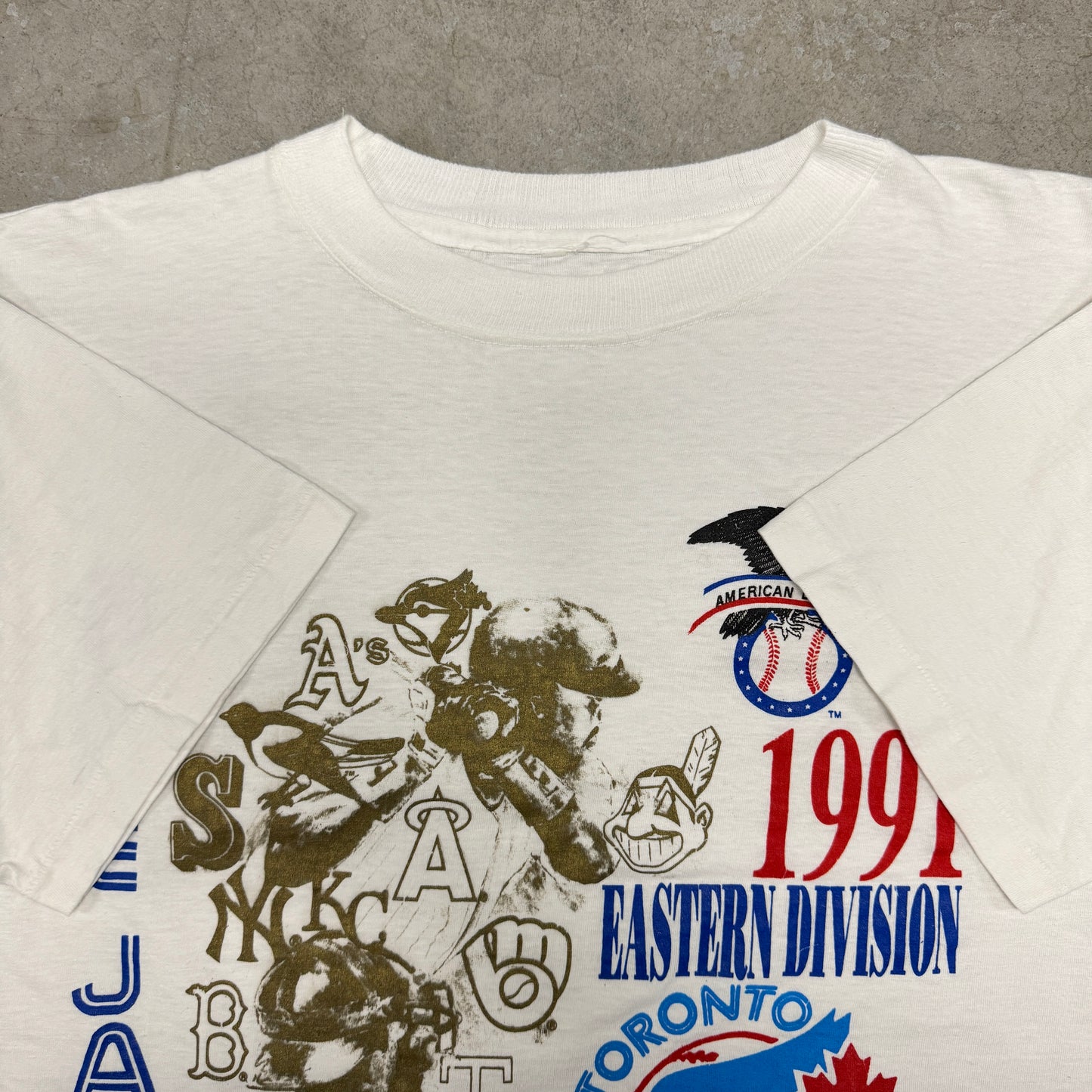 (L) 1991 Toronto Blue Jays Champions Shirt