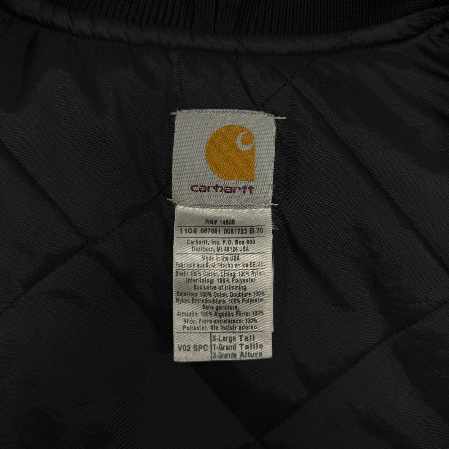(XL) Vintage Carhartt Vest Spruce Green