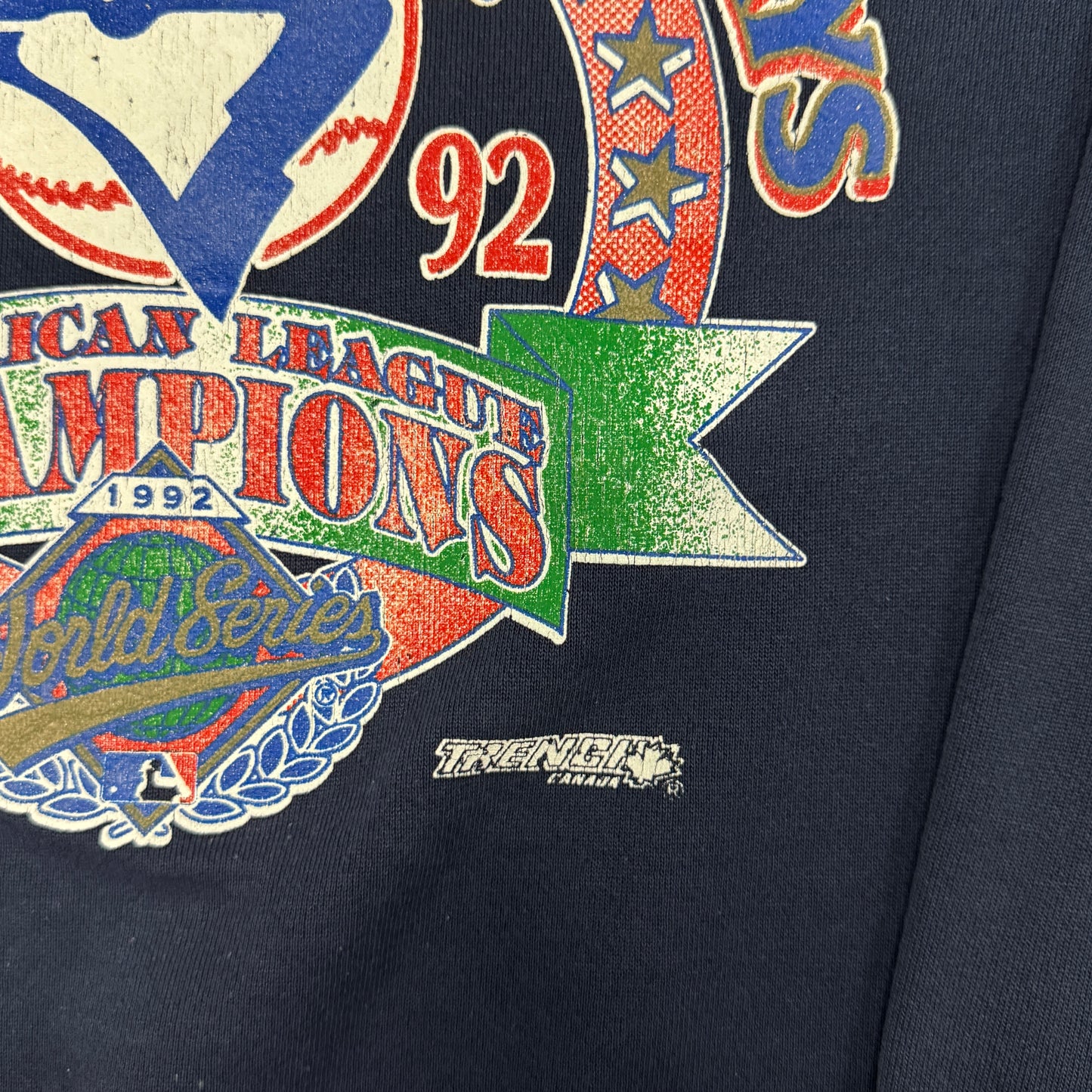 (L) 1992 Toronto Blue Jays American League Champions Crewneck
