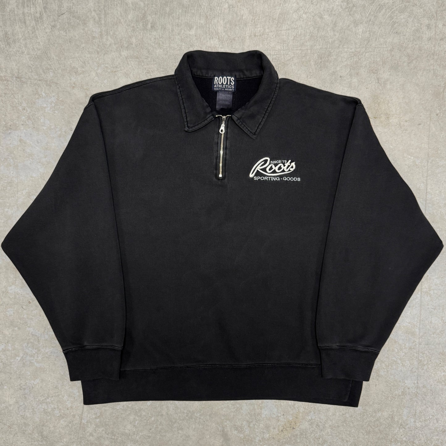 (XXL) 90s Roots 1/4 Zip Sweatshirt