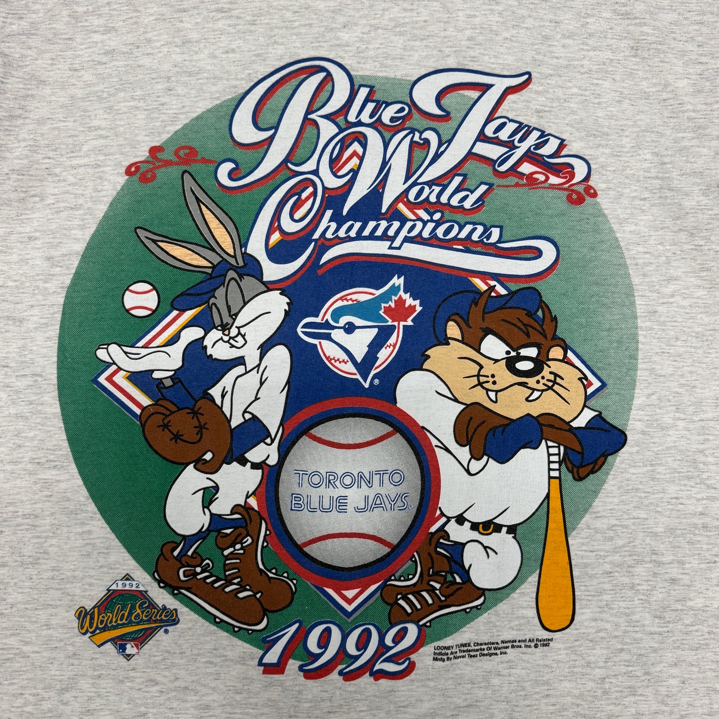 (XL) 1992 Toronto Blue Jays Looney Tunes Shirt