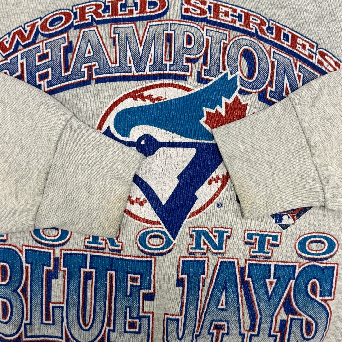 (M) 1993 World Series Champions Toronto Blue Jays Crewneck