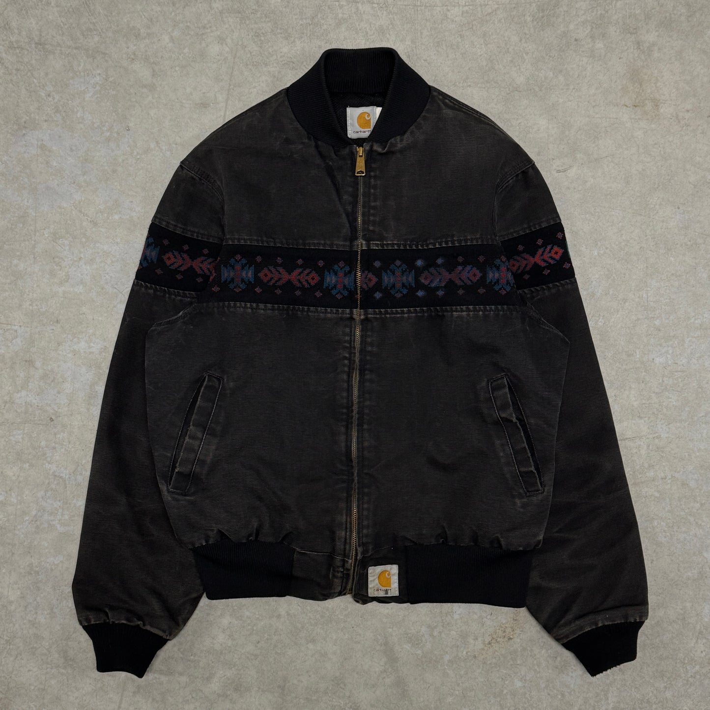 (M) Vintage Carhartt Aztec Santa Fe Jacket