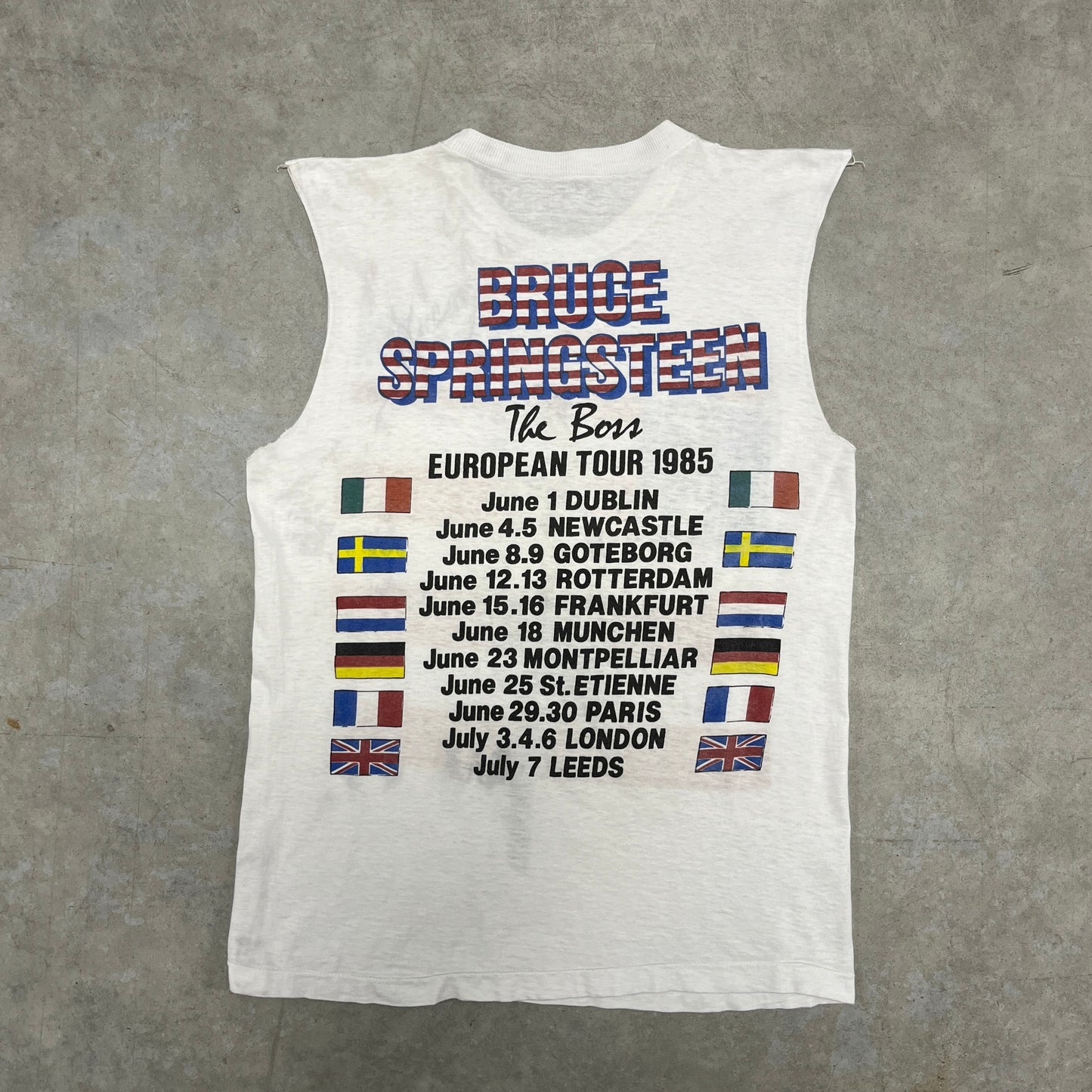 (S/M) 1985 Bruce Springsteen Band Shirt