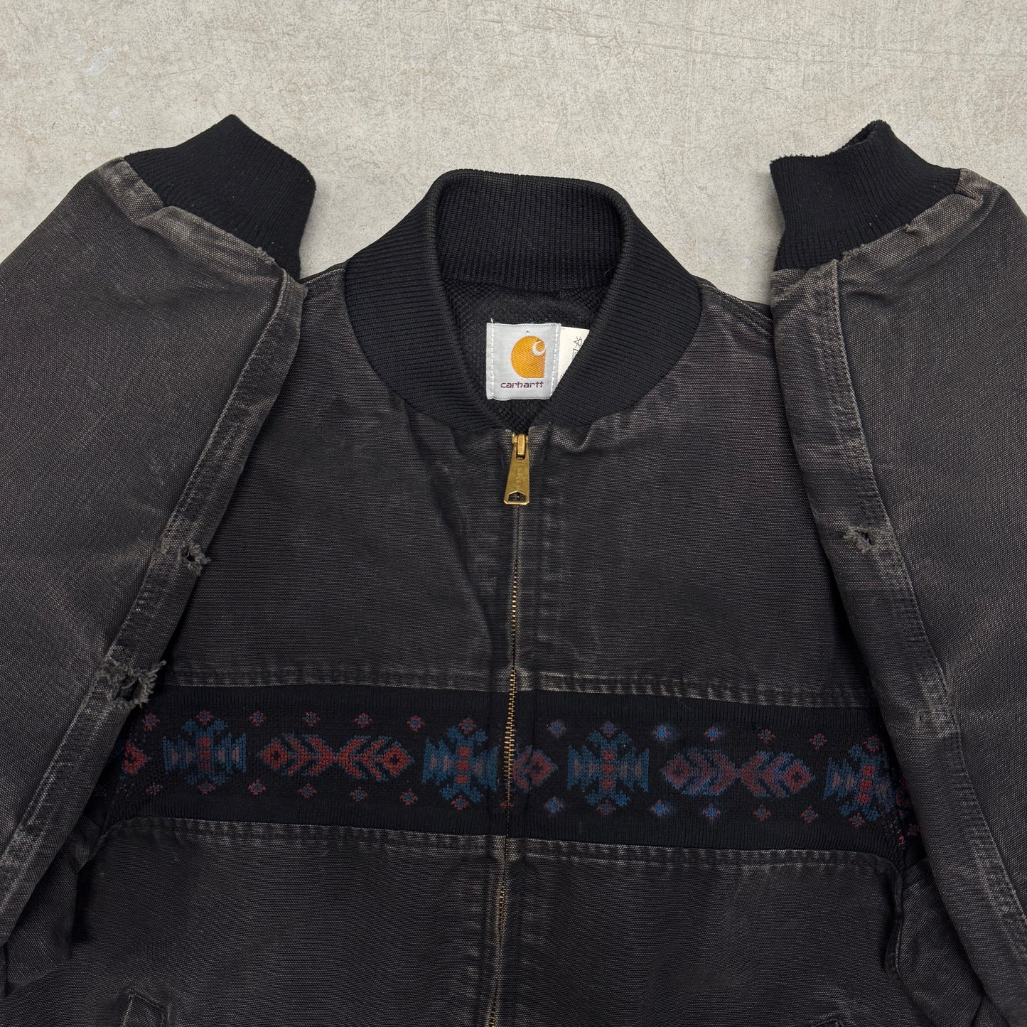 (M) Vintage Carhartt Aztec Santa Fe Jacket