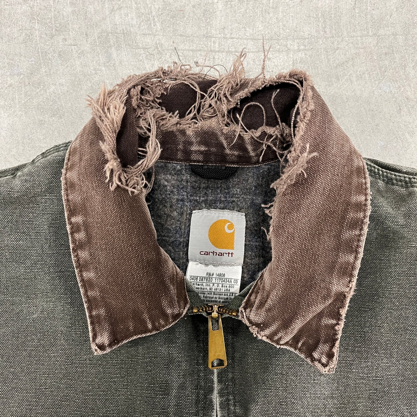 (L) Vintage Carhartt Detroit Jacket