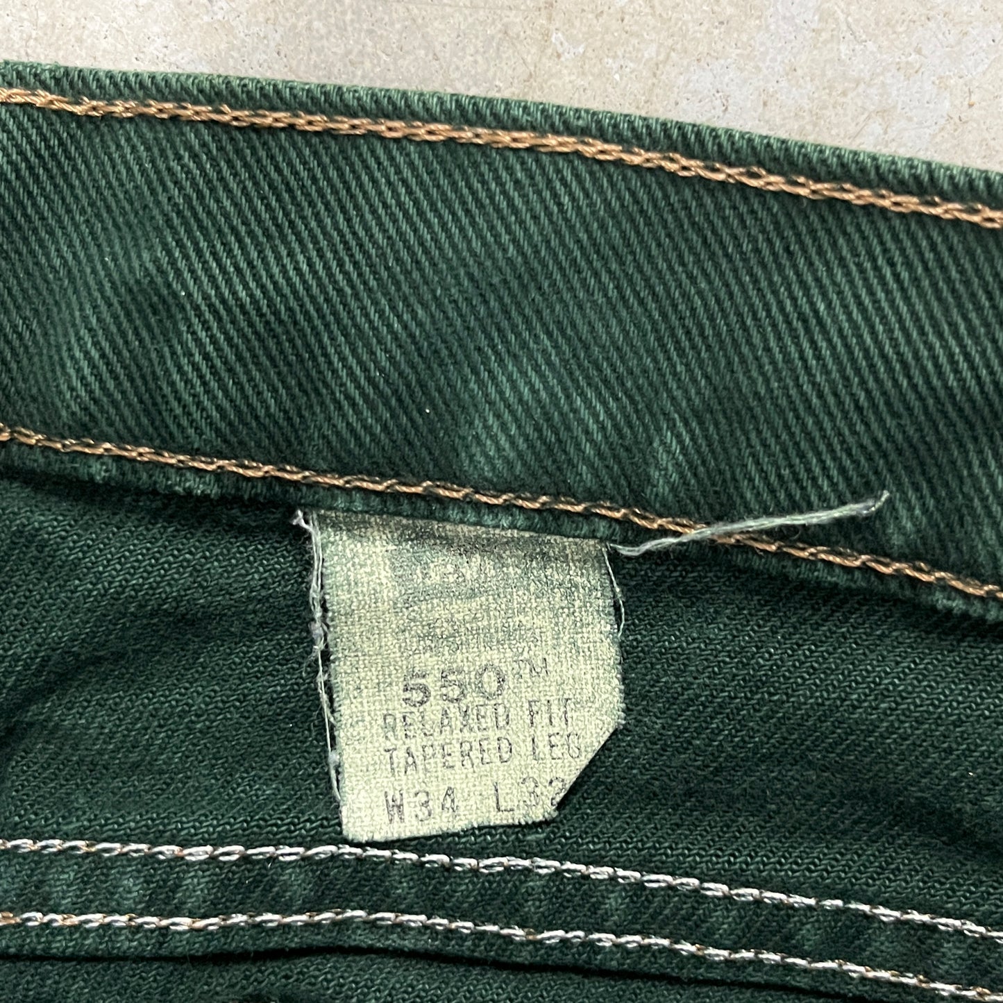 (34) Vintage Levis 550 Jeans