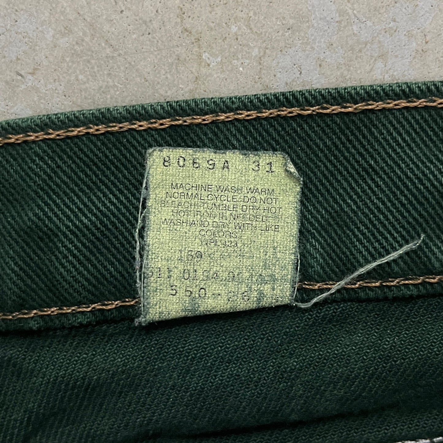 (34) Vintage Levis 550 Jeans
