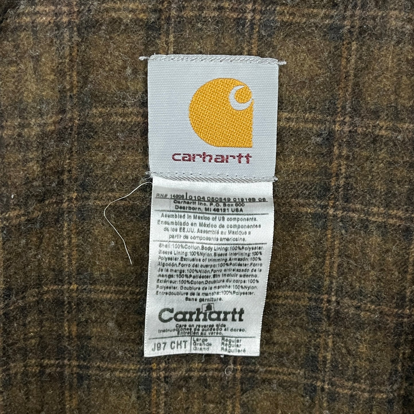 (L) Vintage Carhartt Detroit Jacket