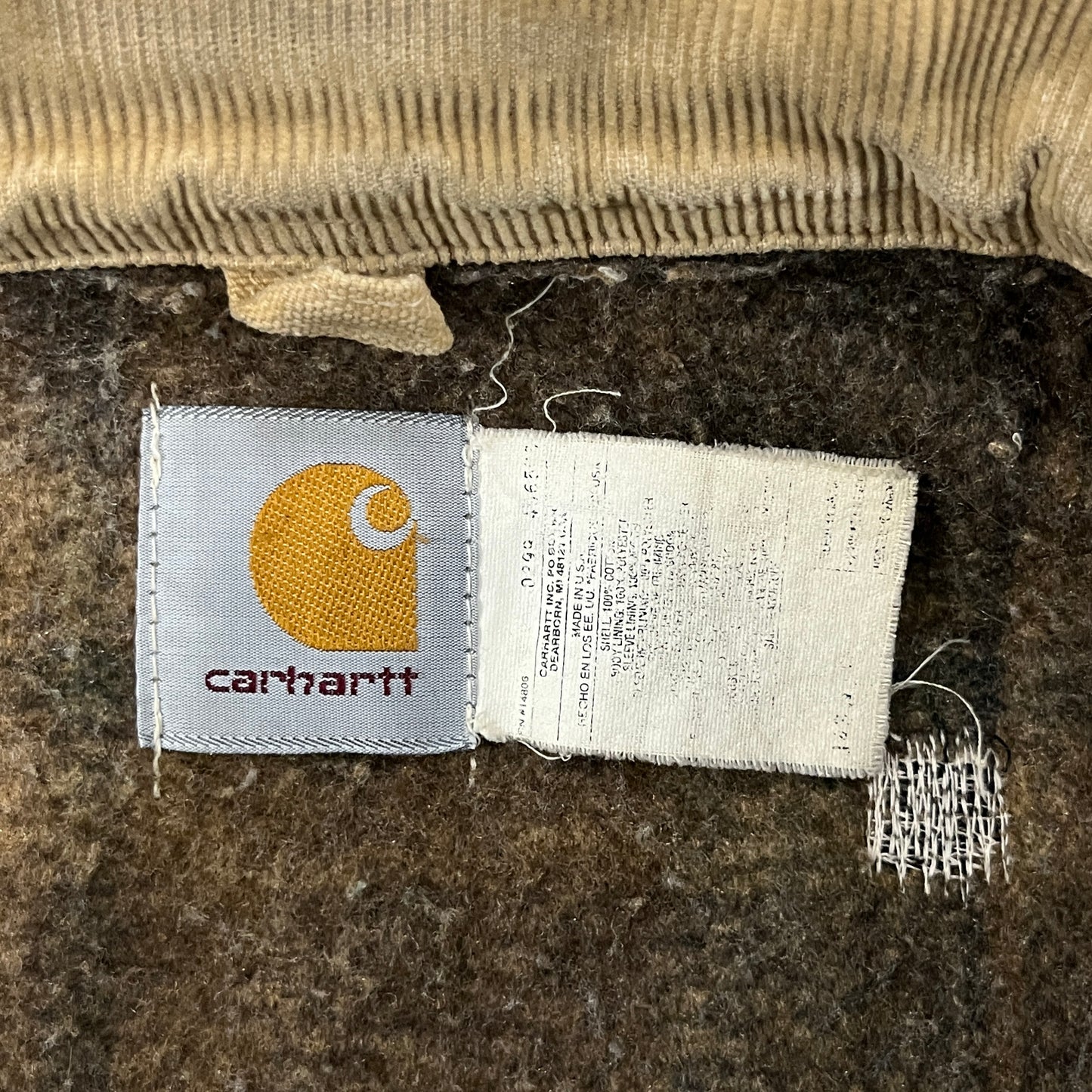 (L) Vintage Carhartt Detroit Jacket