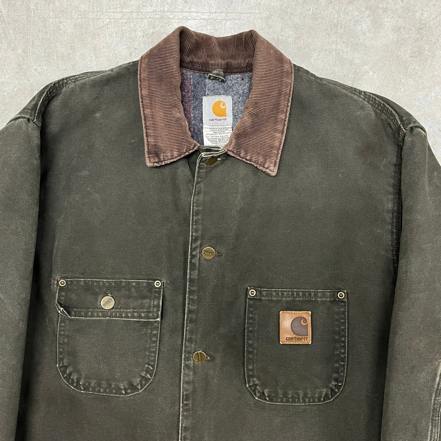 (L) Vintage Carhartt Chore Jacket