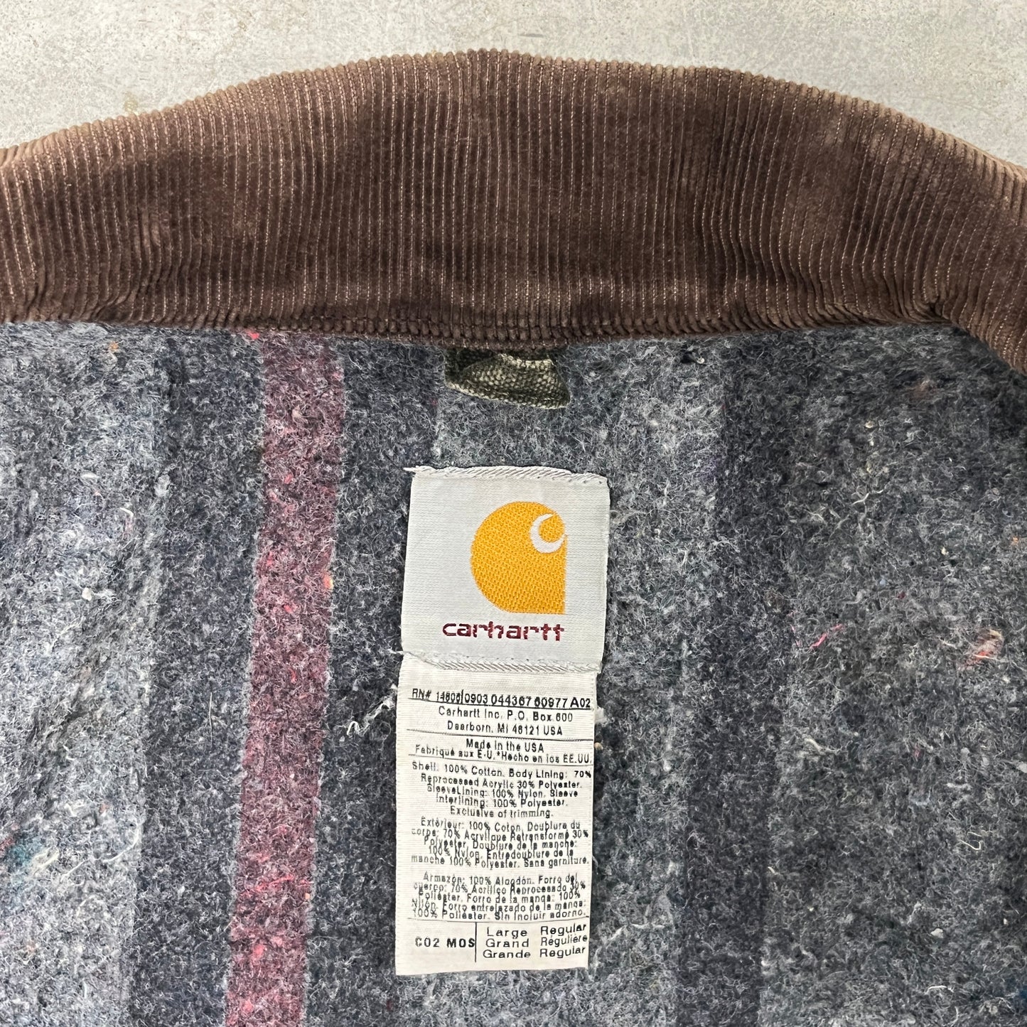 (L) Vintage Carhartt Chore Jacket