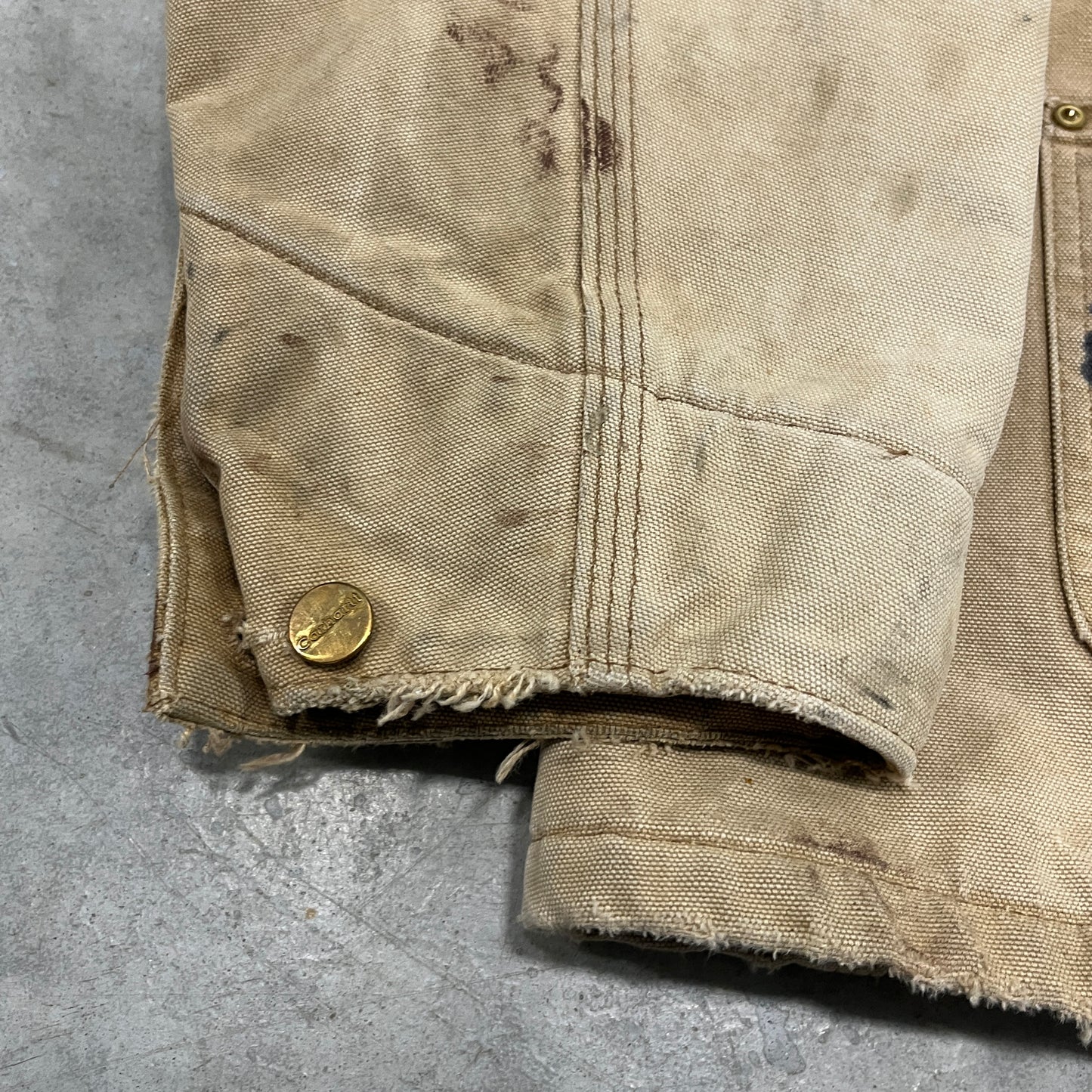 (XL) Vintage Carhartt Chore Jacket