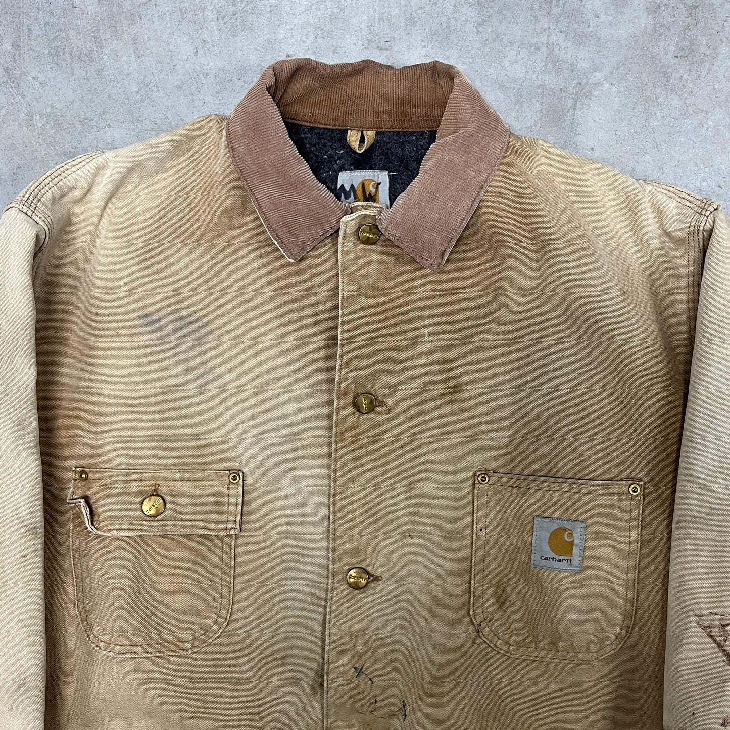 (XL) Vintage Carhartt Chore Jacket