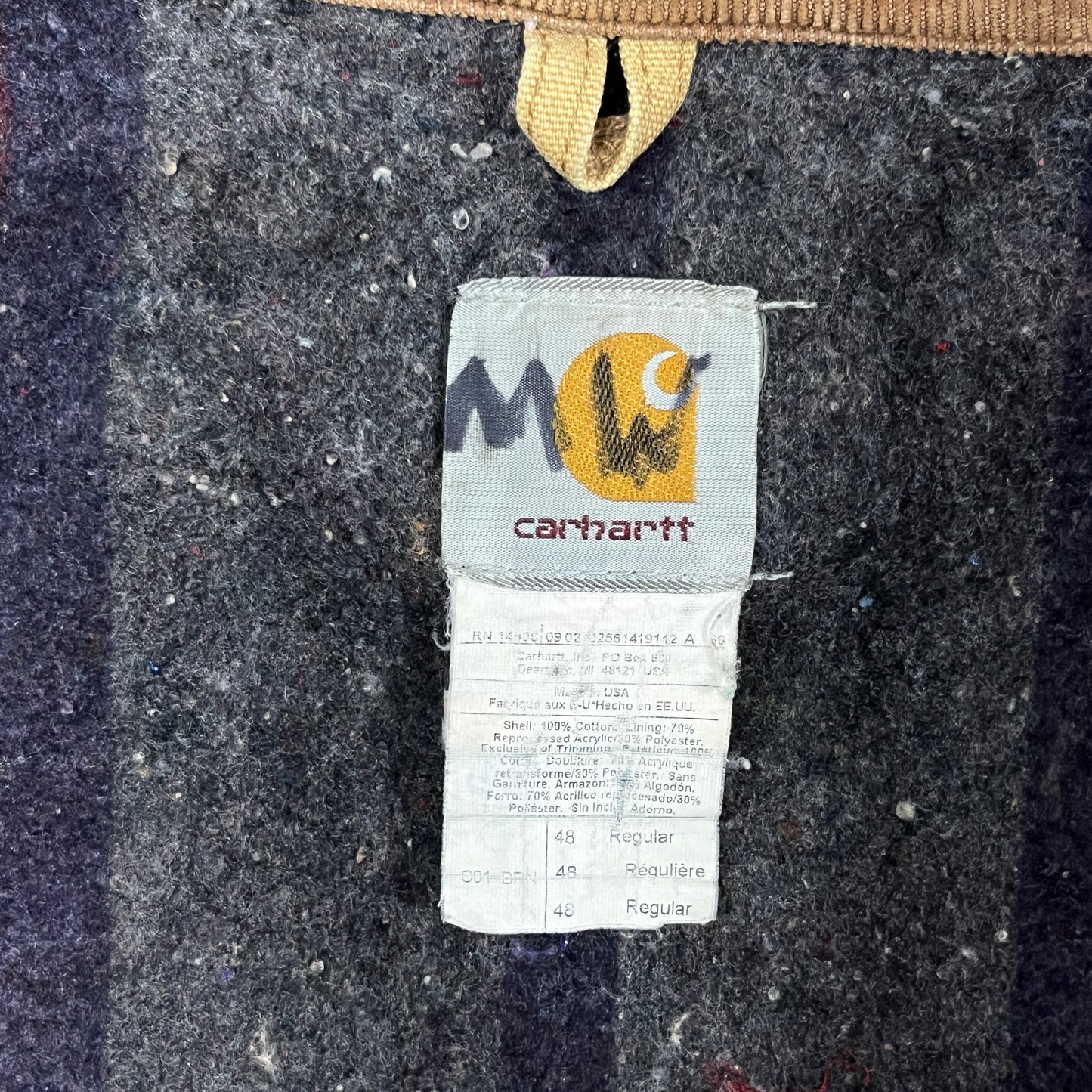(XL) Vintage Carhartt Chore Jacket