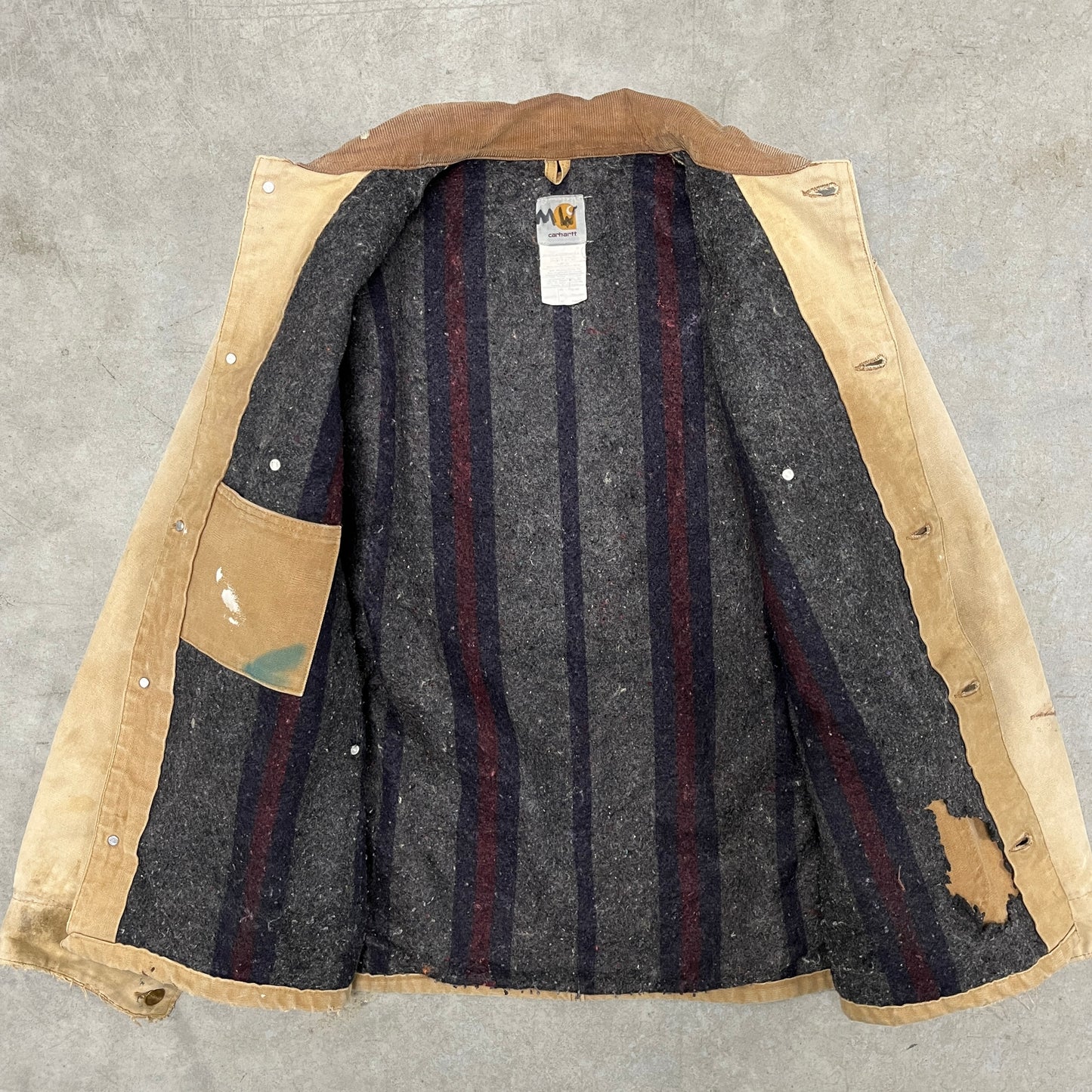 (XL) Vintage Carhartt Chore Jacket