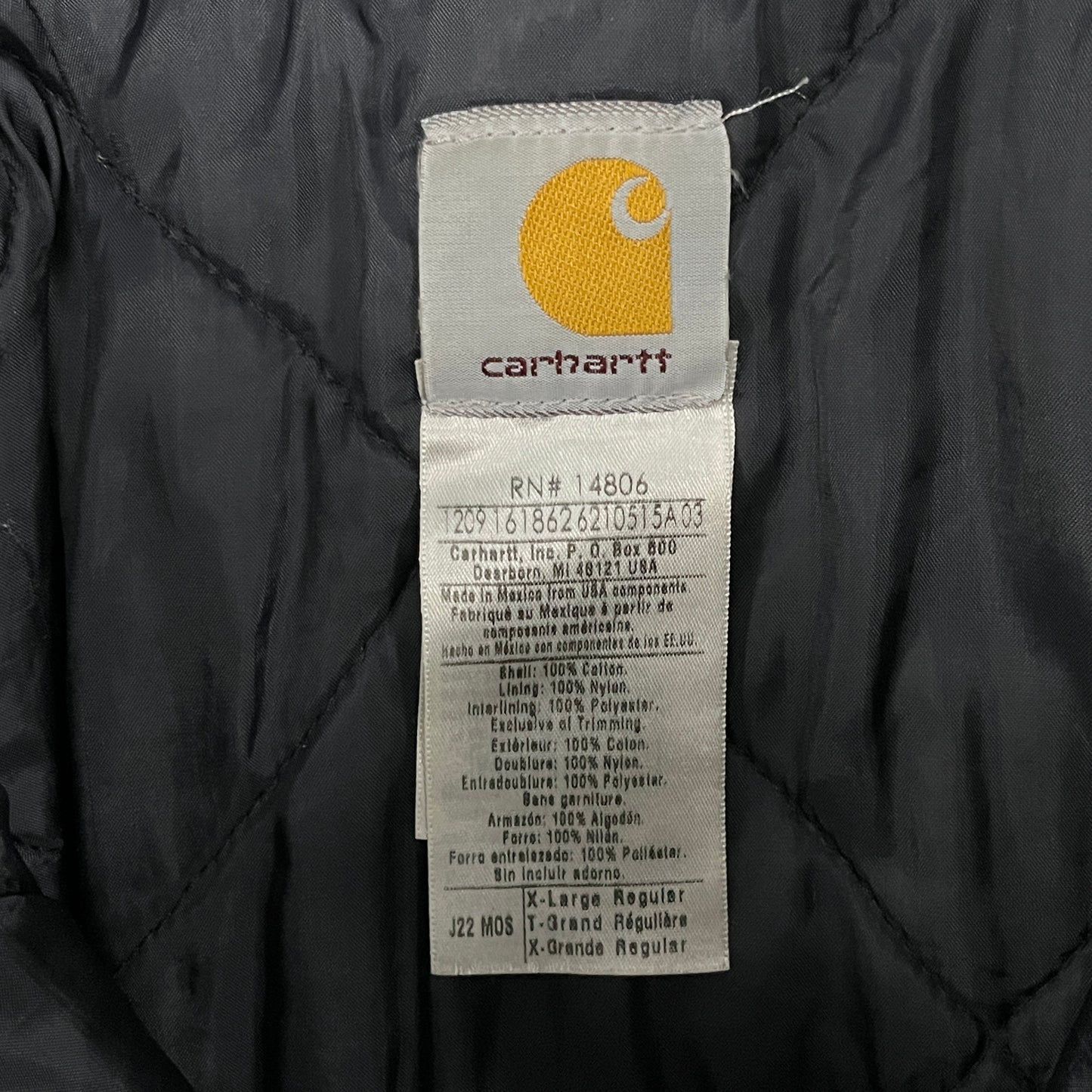 (XL) Vintage Carhartt Arctic Jacket