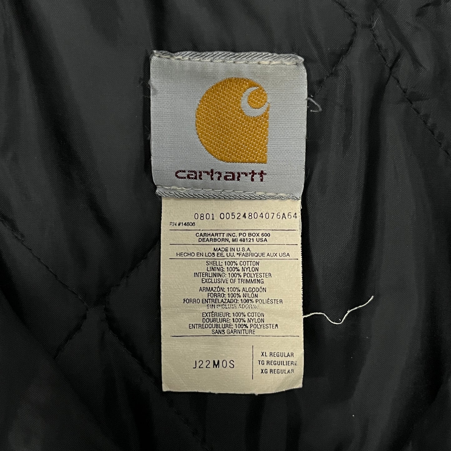 (XL) Vintage Carhartt Arctic Jacket