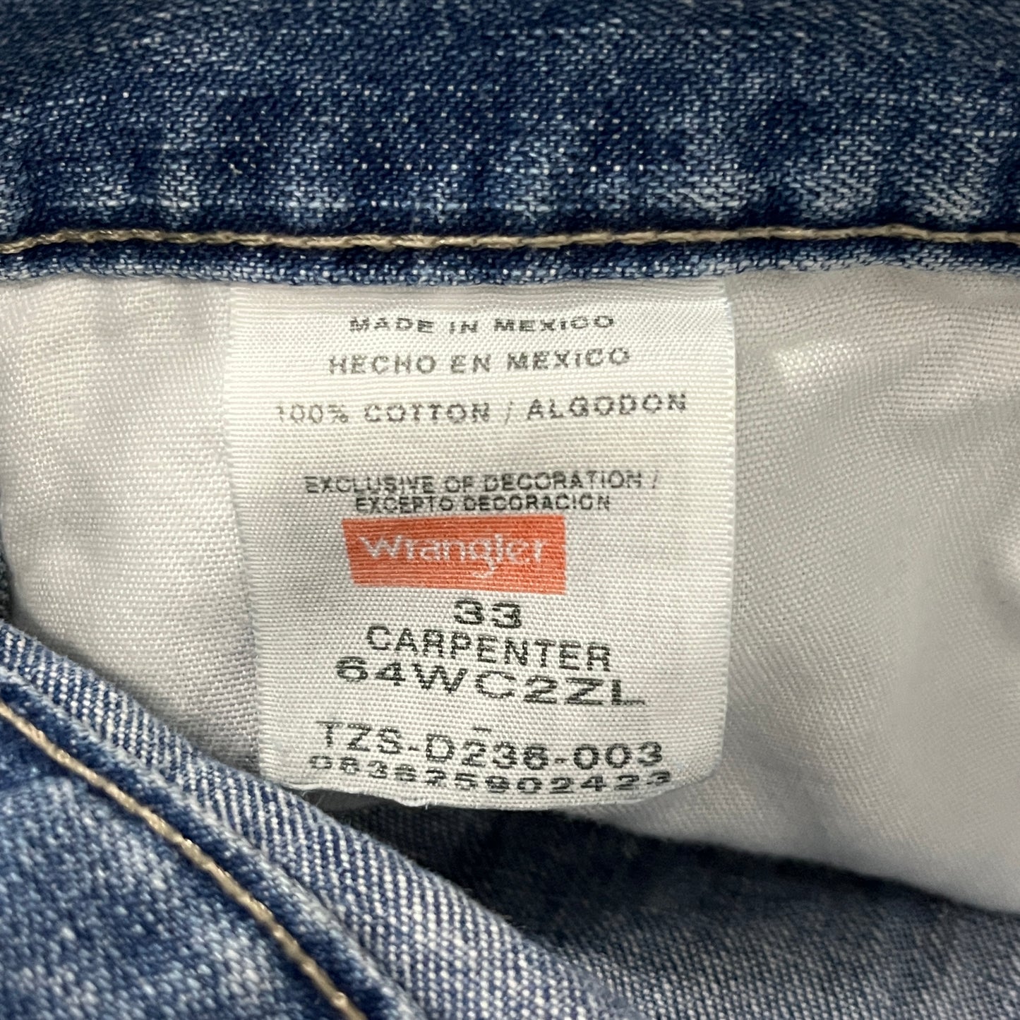 (33) Vintage Wrangler Jean Shorts