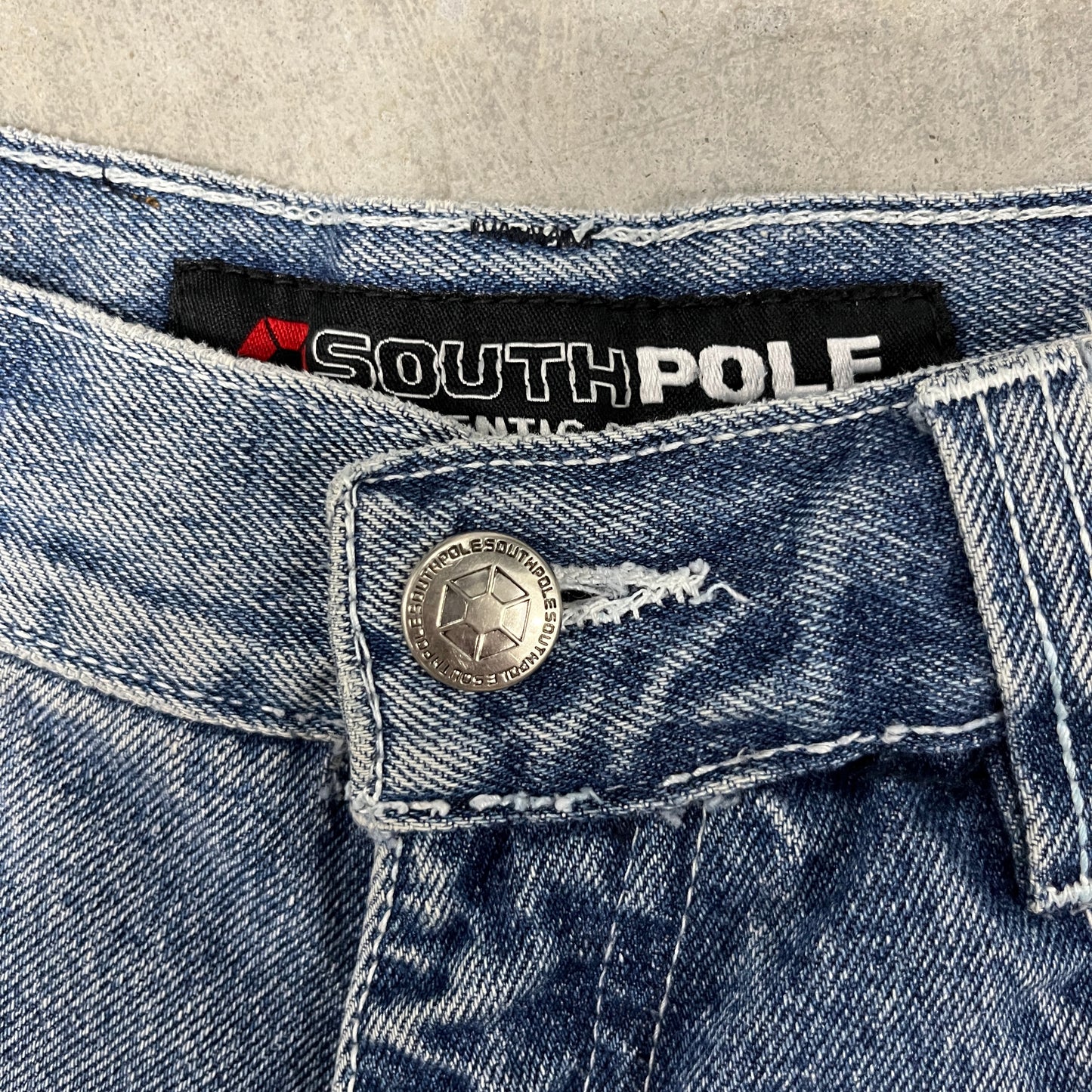 (32) Vintage Southpole Jean Shorts